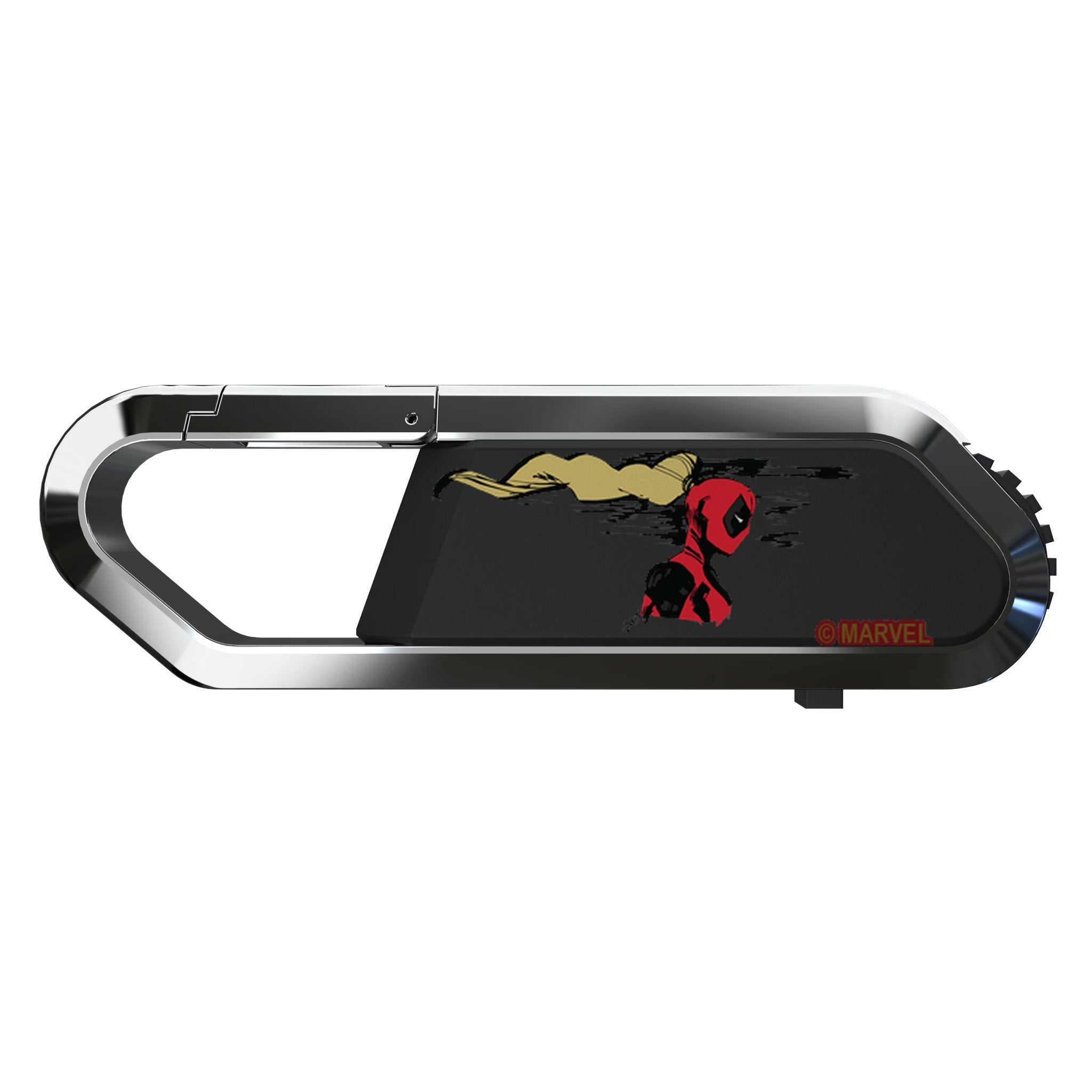 Marvel Ladypool Badge USB 64GB Clip Style Flash Drive Flat.Jpg