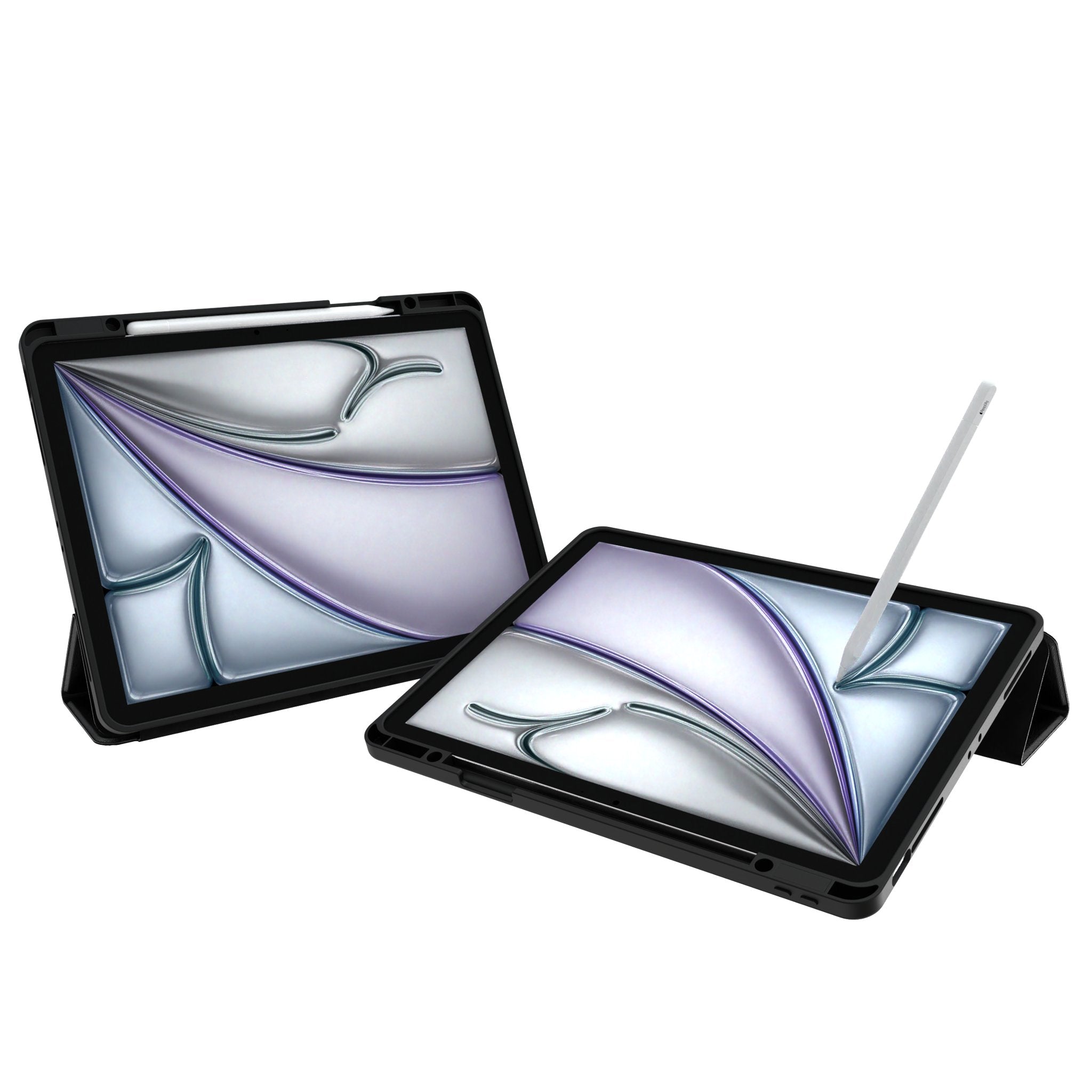 Los Angeles Angels Linen iPad Tablet Case for Apple iPad Folded.Jpg