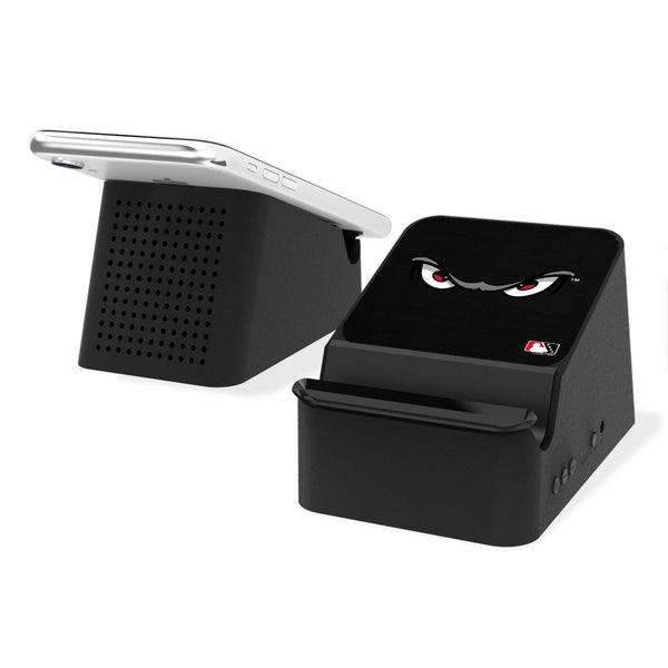 Lake Elsinore Storm Solid Wireless Charging Station and Bluetooth Speaker