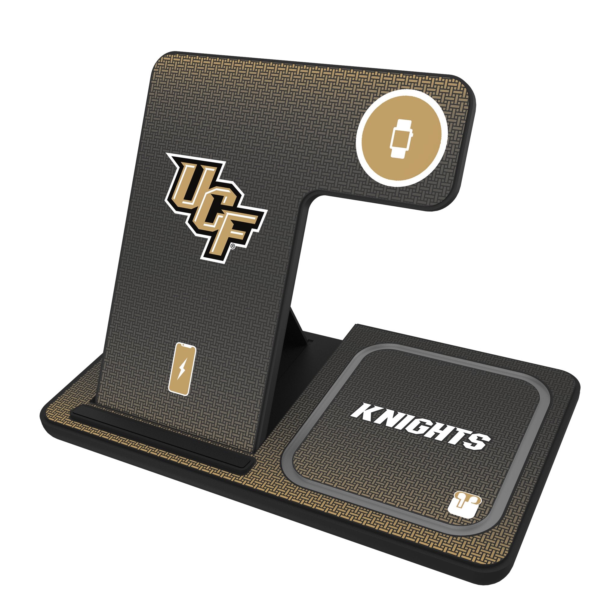 University of Central Florida Golden Knights Linen 3 in 1 Charging Station