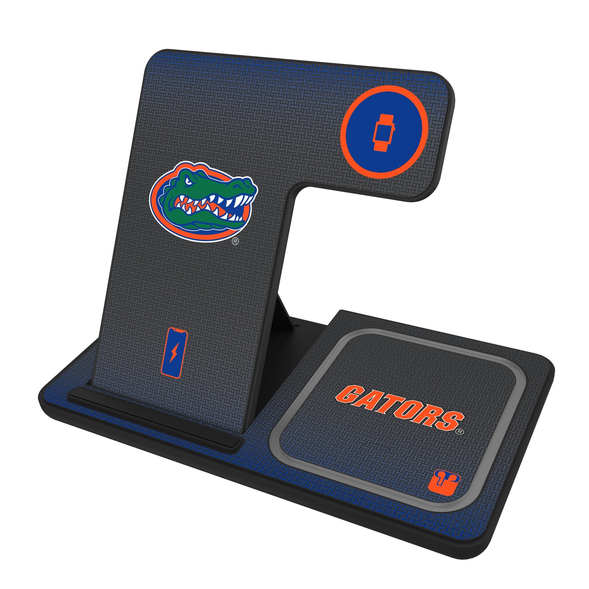 University of Florida Gators Linen 3 in 1 Charging Station