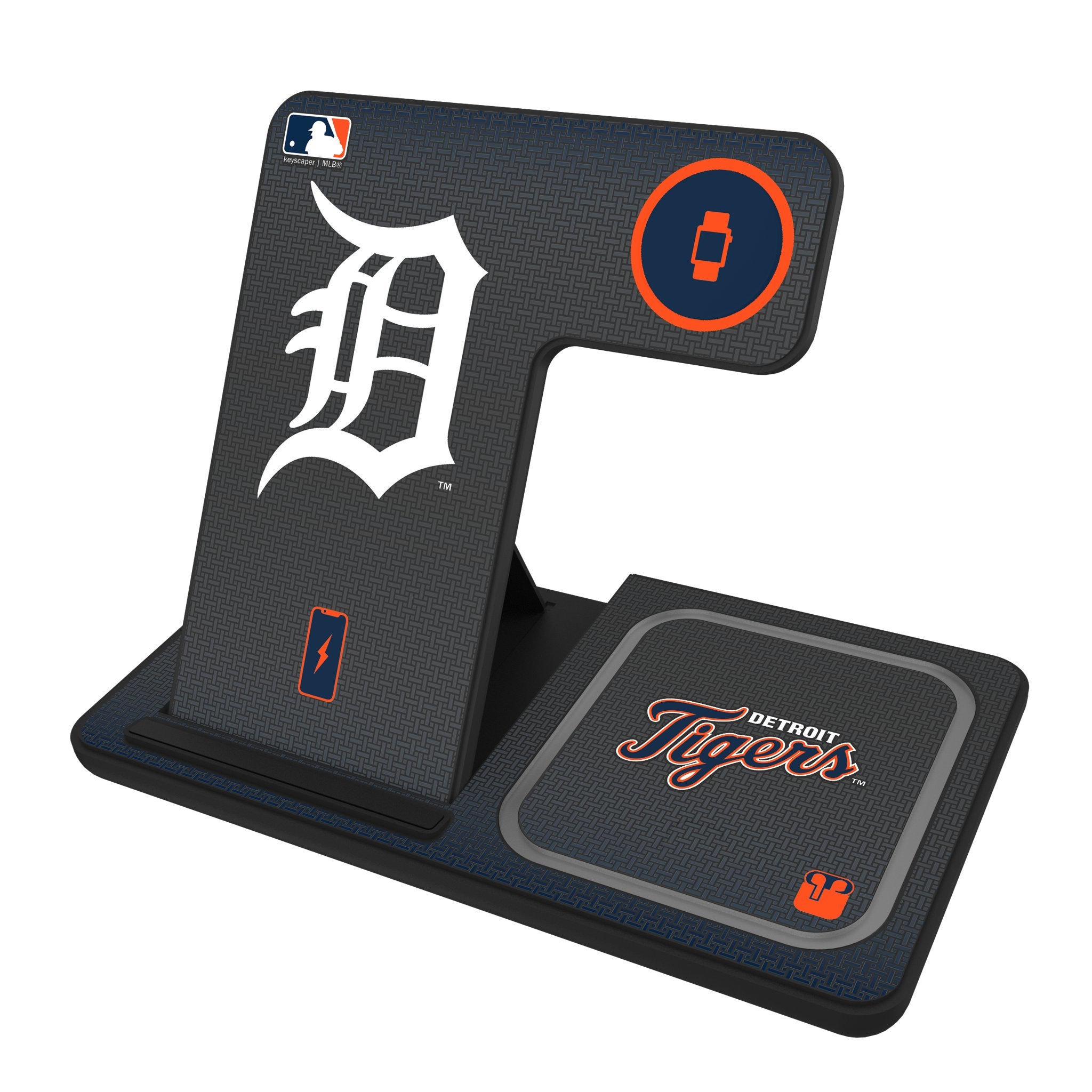 Detroit Tigers Linen 3 in 1 Charging Station