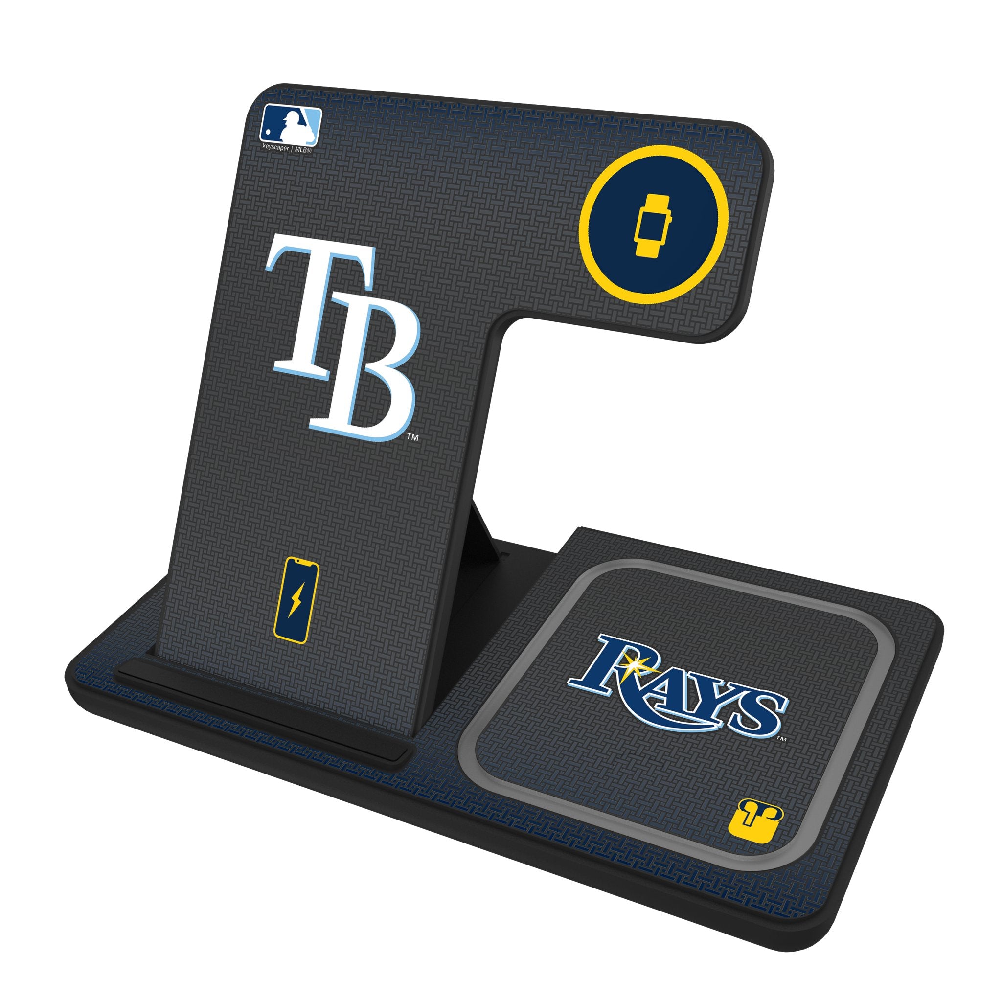 Tampa Bay Rays Linen 3 in 1 Charging Station