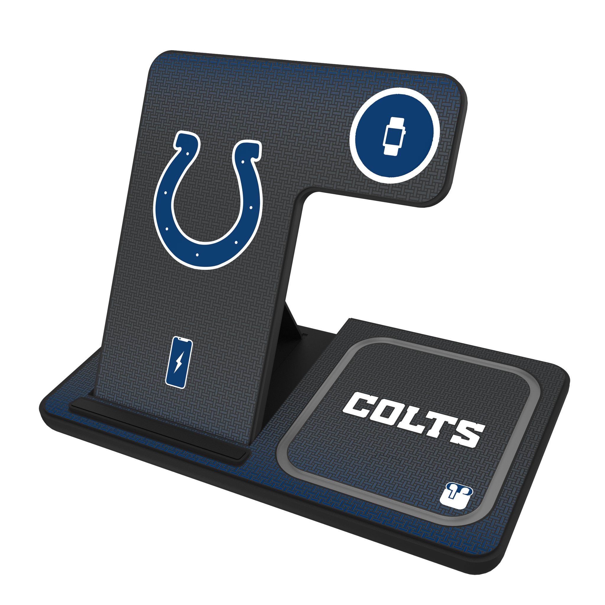 Indianapolis Colts Linen 3 in 1 Charging Station