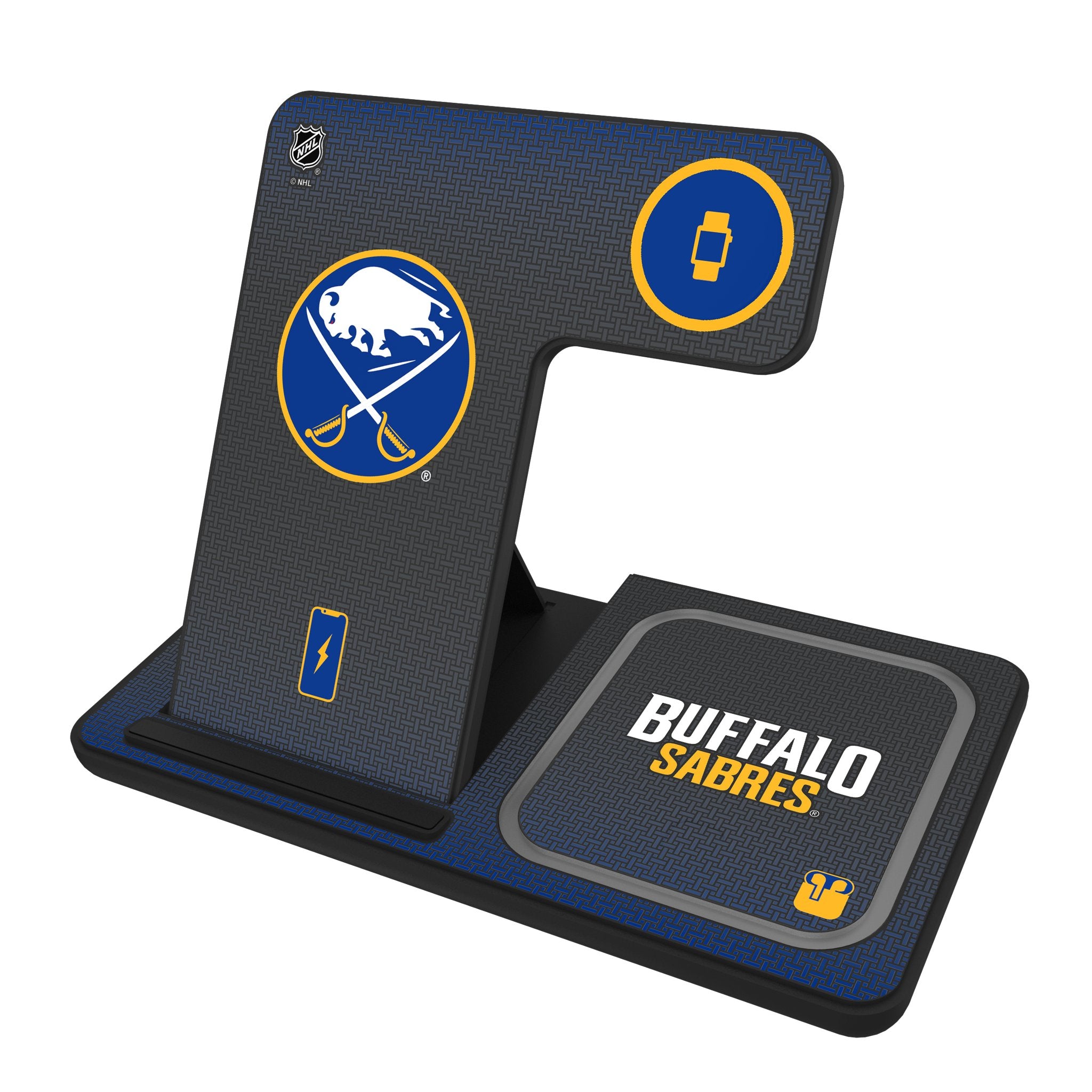Buffalo Sabres Linen 3 in 1 Charging Station