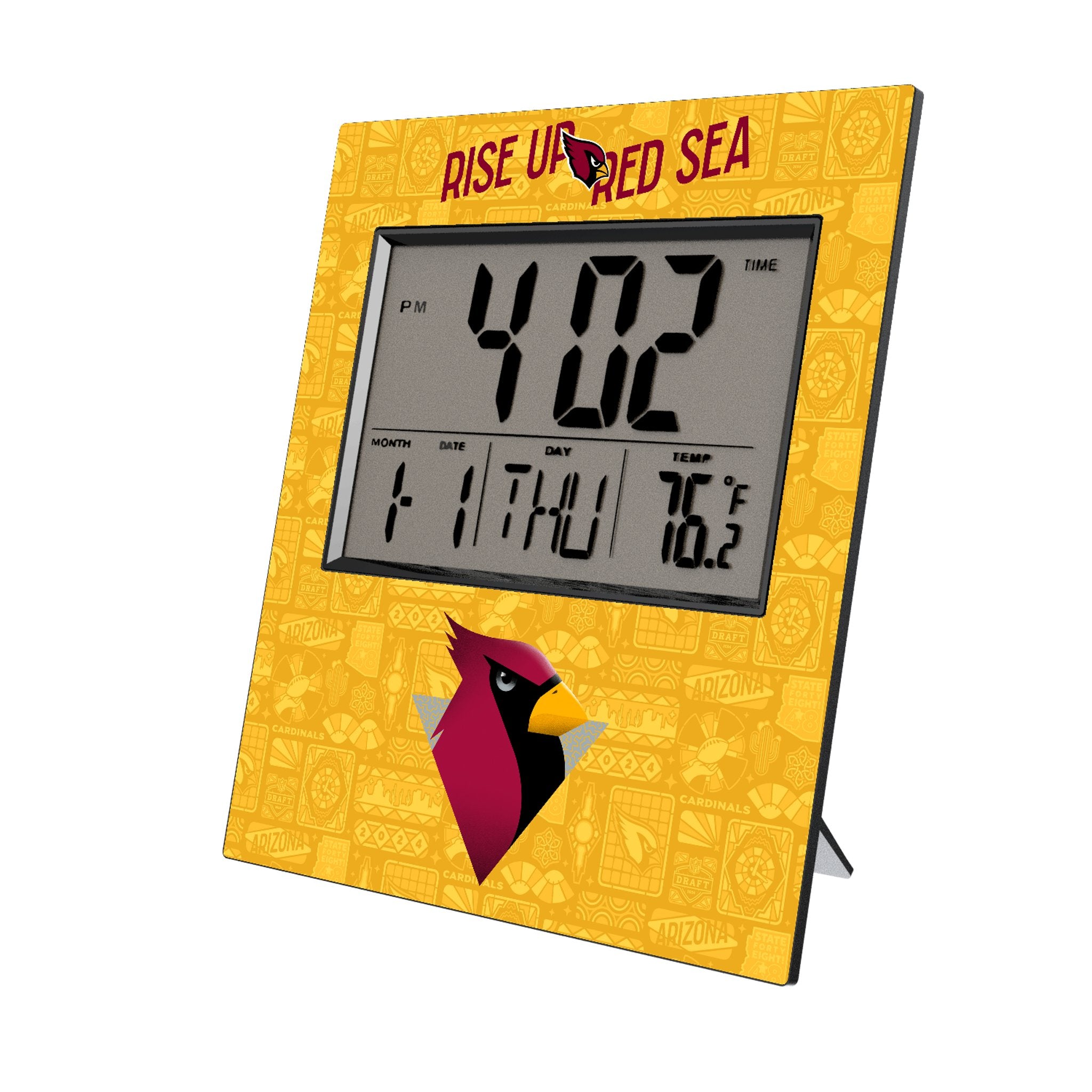 Arizona Cardinals 2024 Edition Wall Clock
