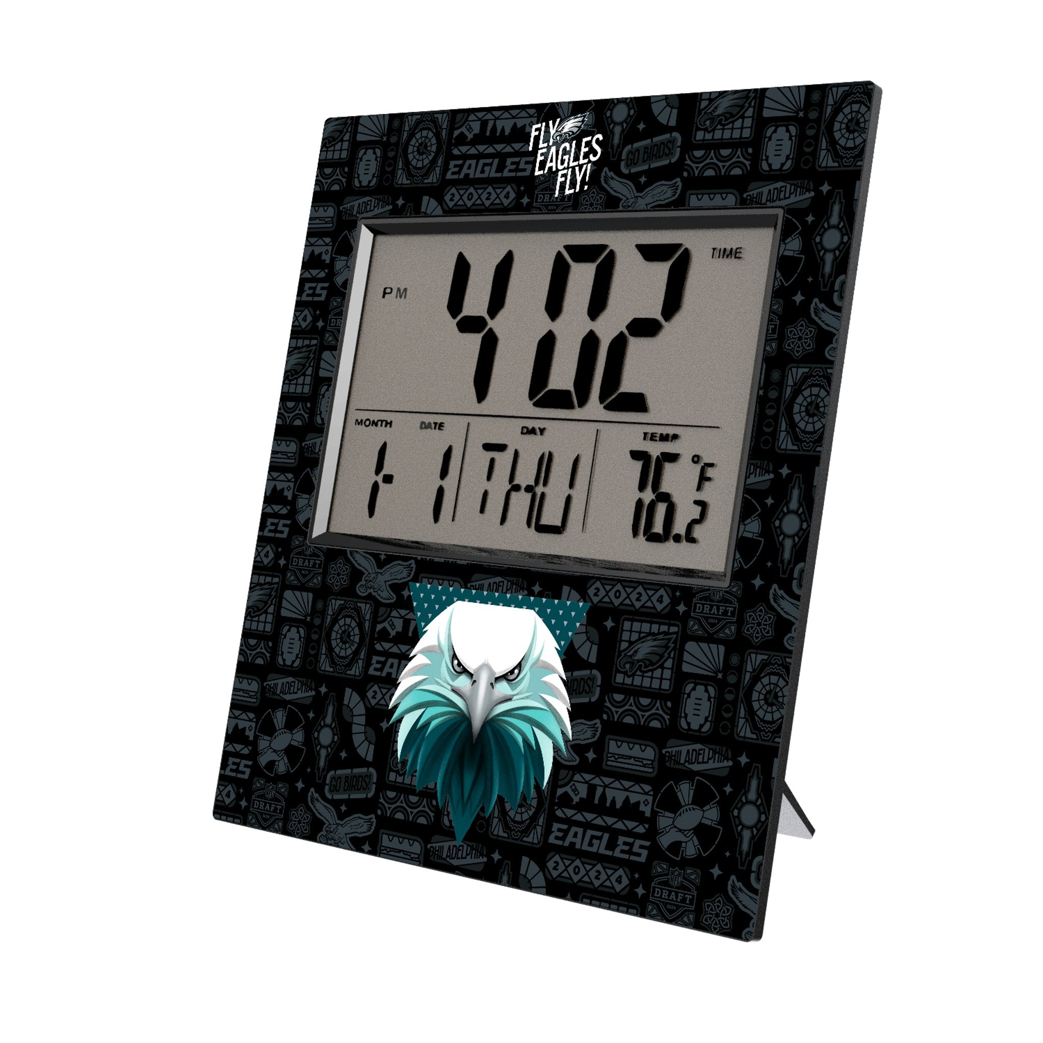 Philadelphia Eagles 2024 Edition Wall Clock
