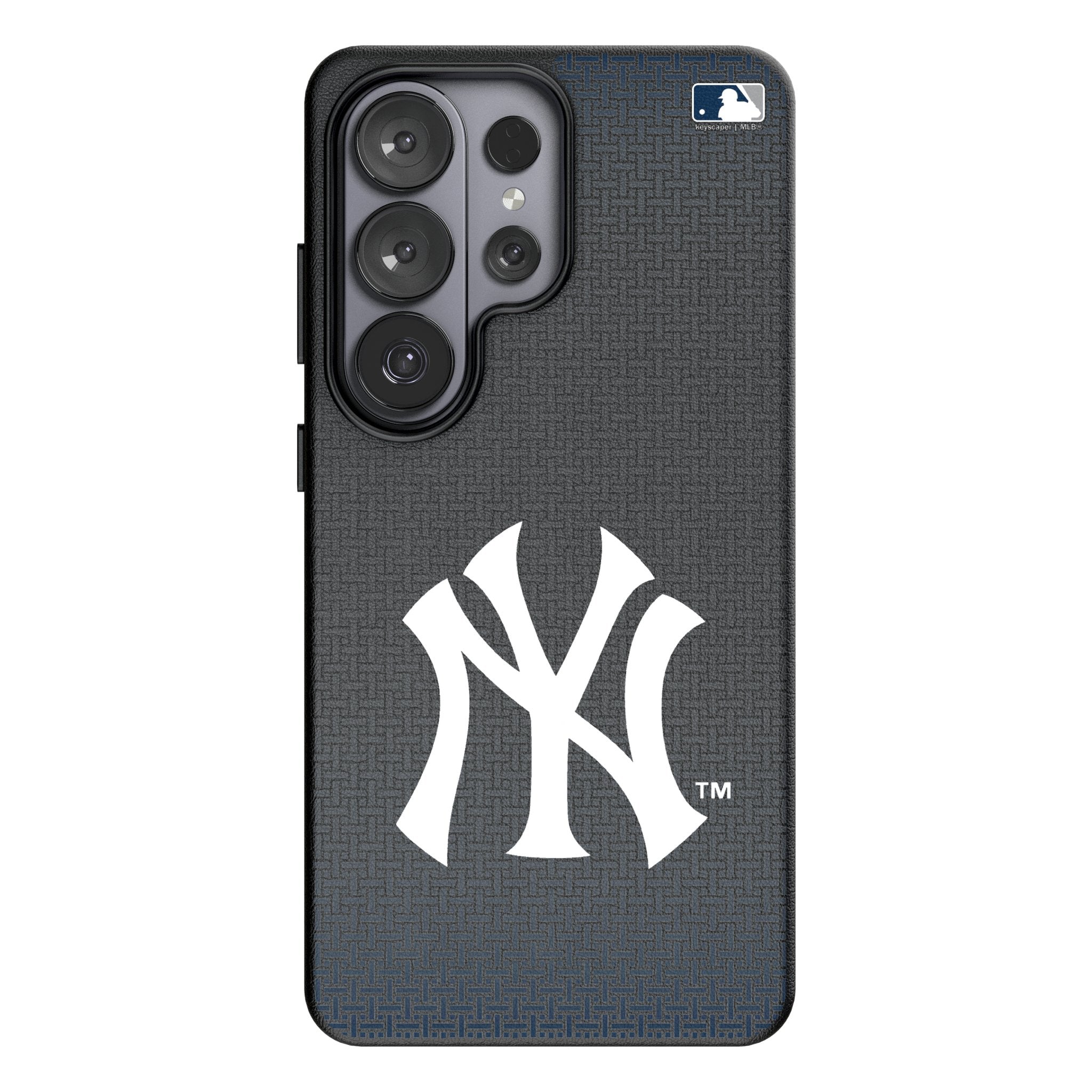 New York Yankees Linen Galaxy MagSafe Compatible Phone Case for Samsung Galaxy