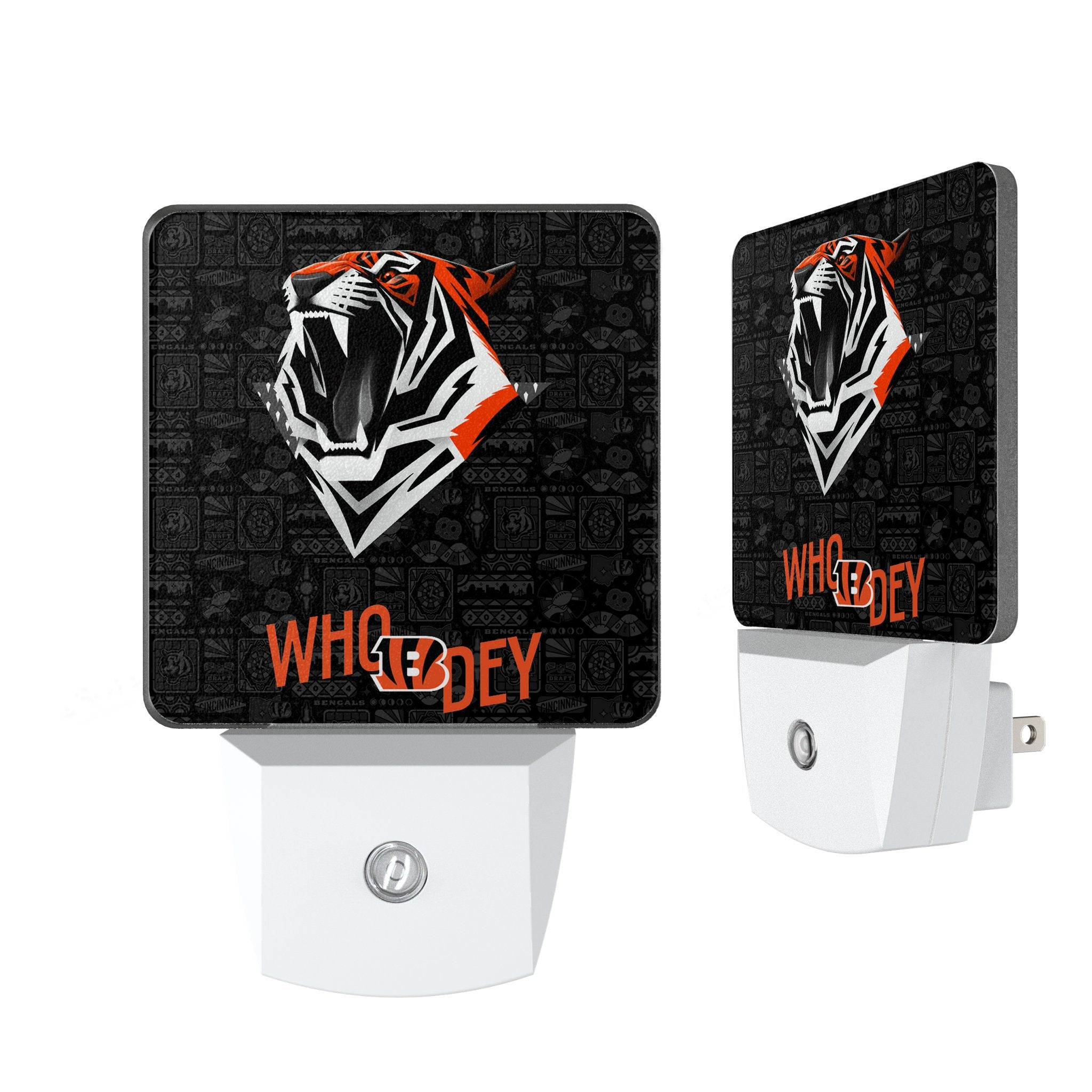Cincinnati Bengals 2024 Edition Night Light 2-Pack