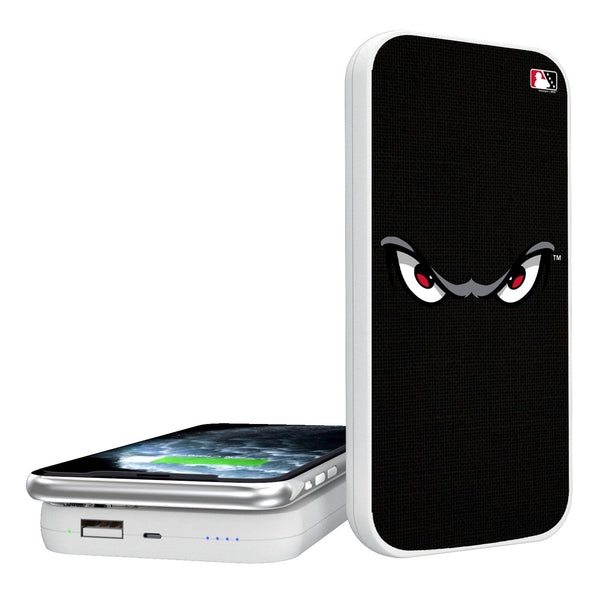 Lake Elsinore Storm Solid 5000mAh Portable Wireless Charger