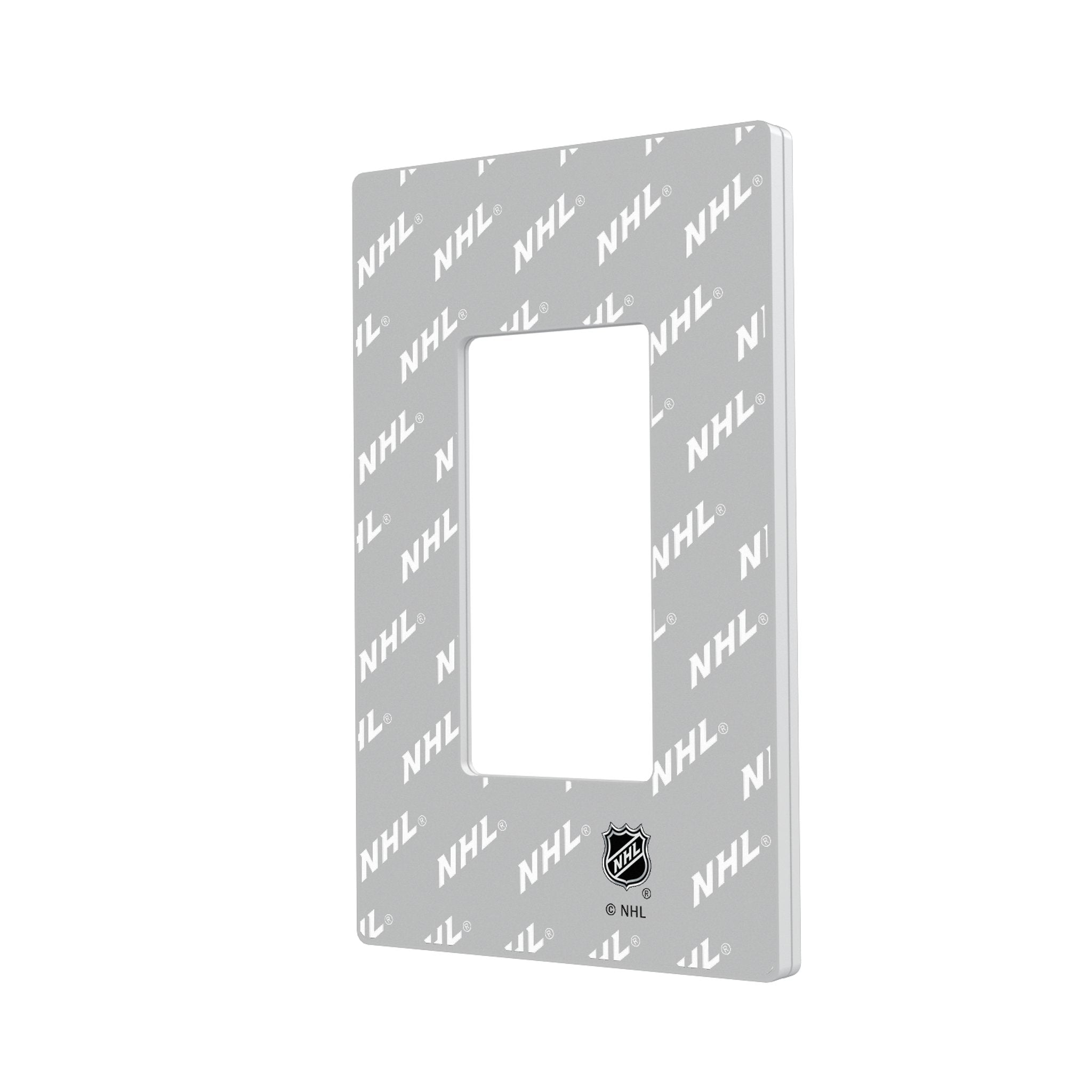 NHL Fashion Pattern Hidden-Screw Light Switch Plate
