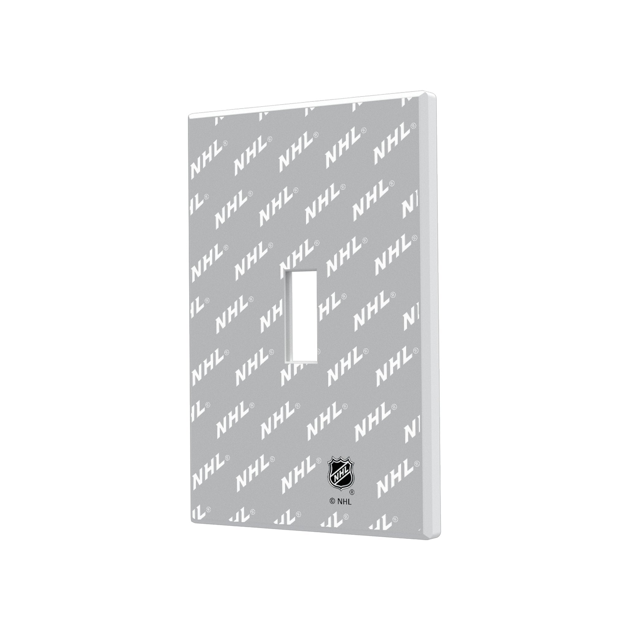 NHL Fashion Pattern Hidden-Screw Light Switch Plate