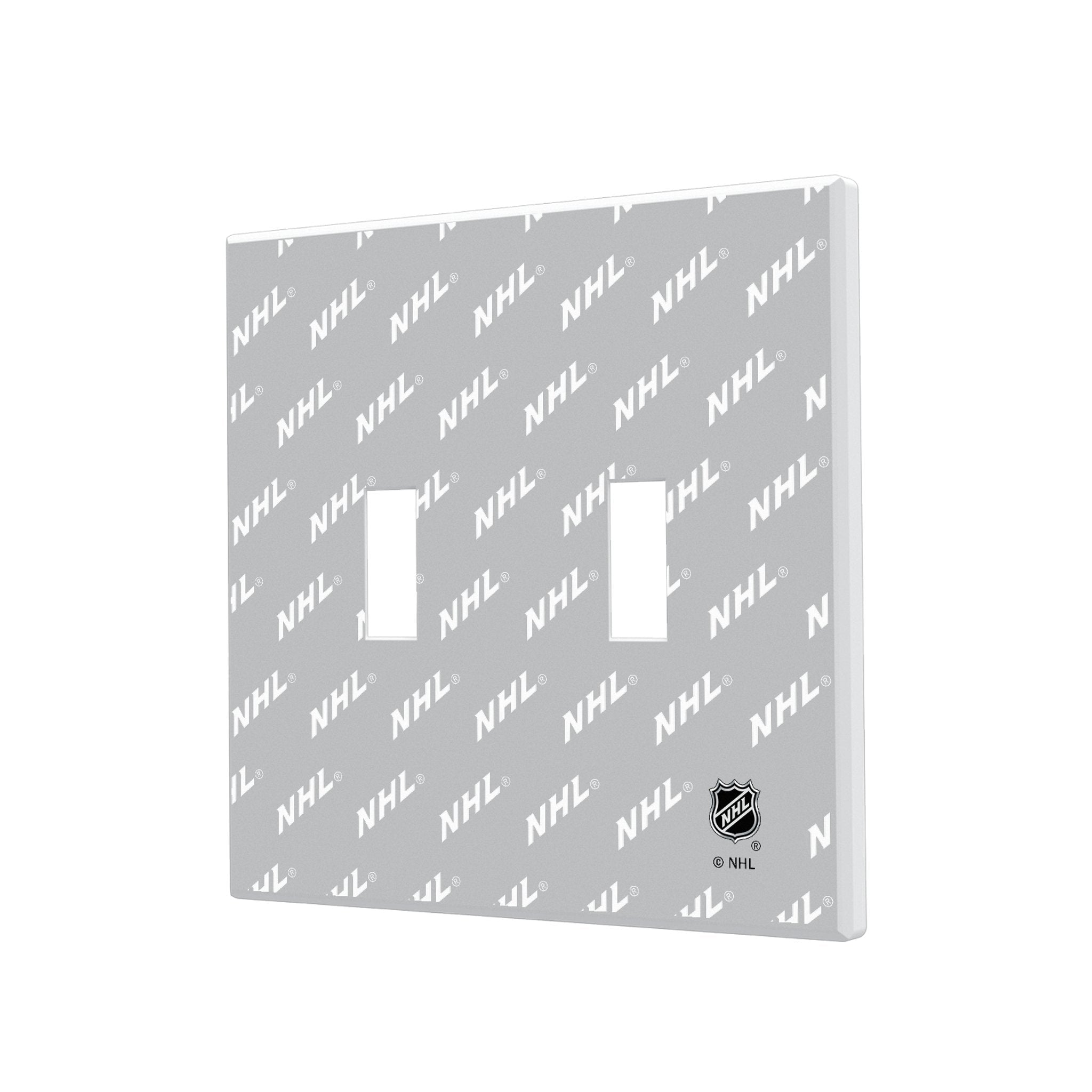 NHL Fashion Pattern Hidden-Screw Light Switch Plate