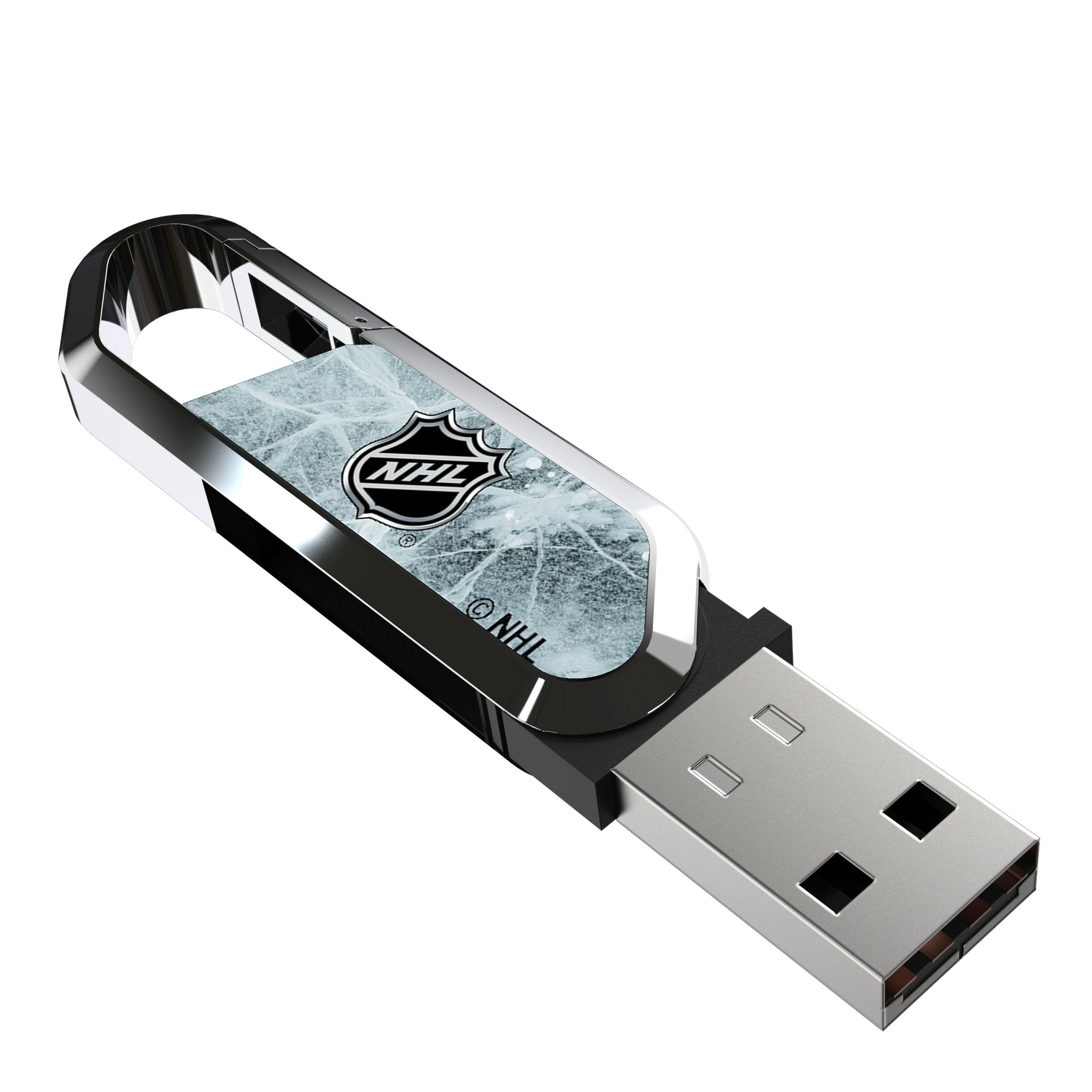 NHL BaseOne USB 64GB Clip Style Flash Drive