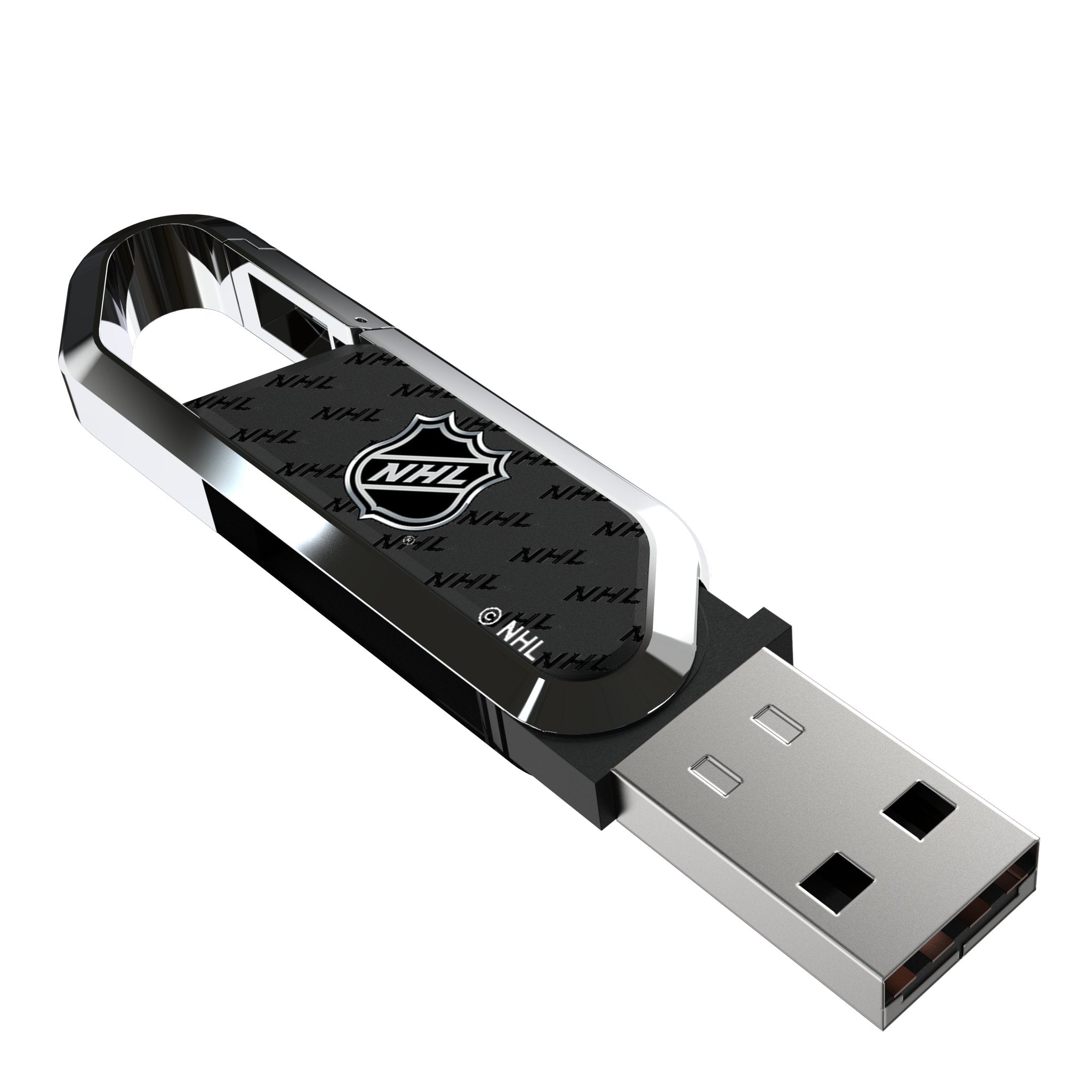 NHL Fashion Pattern USB 64GB Clip Style Flash Drive