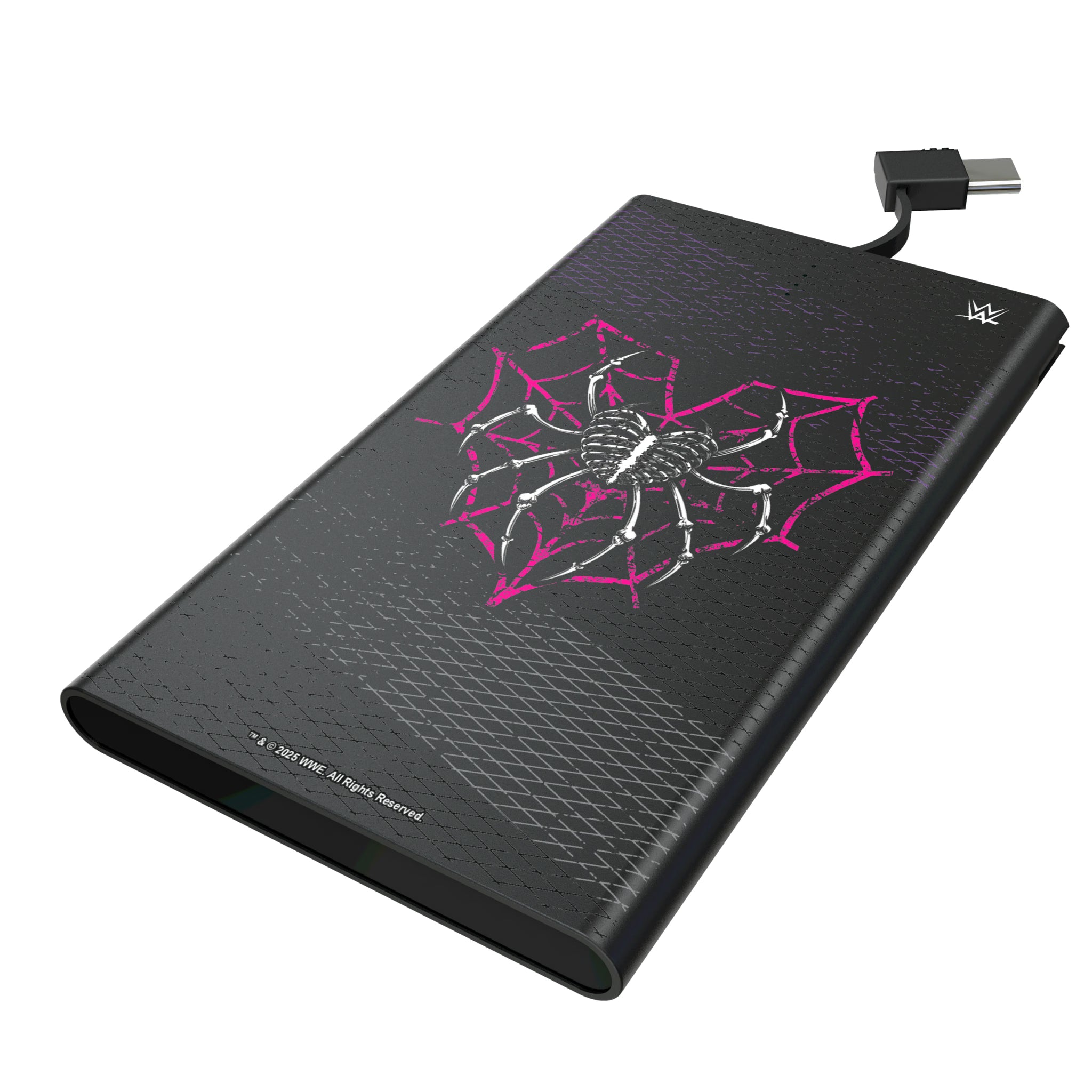 AJ Lee Steel 5000mAh Flat Powerbank