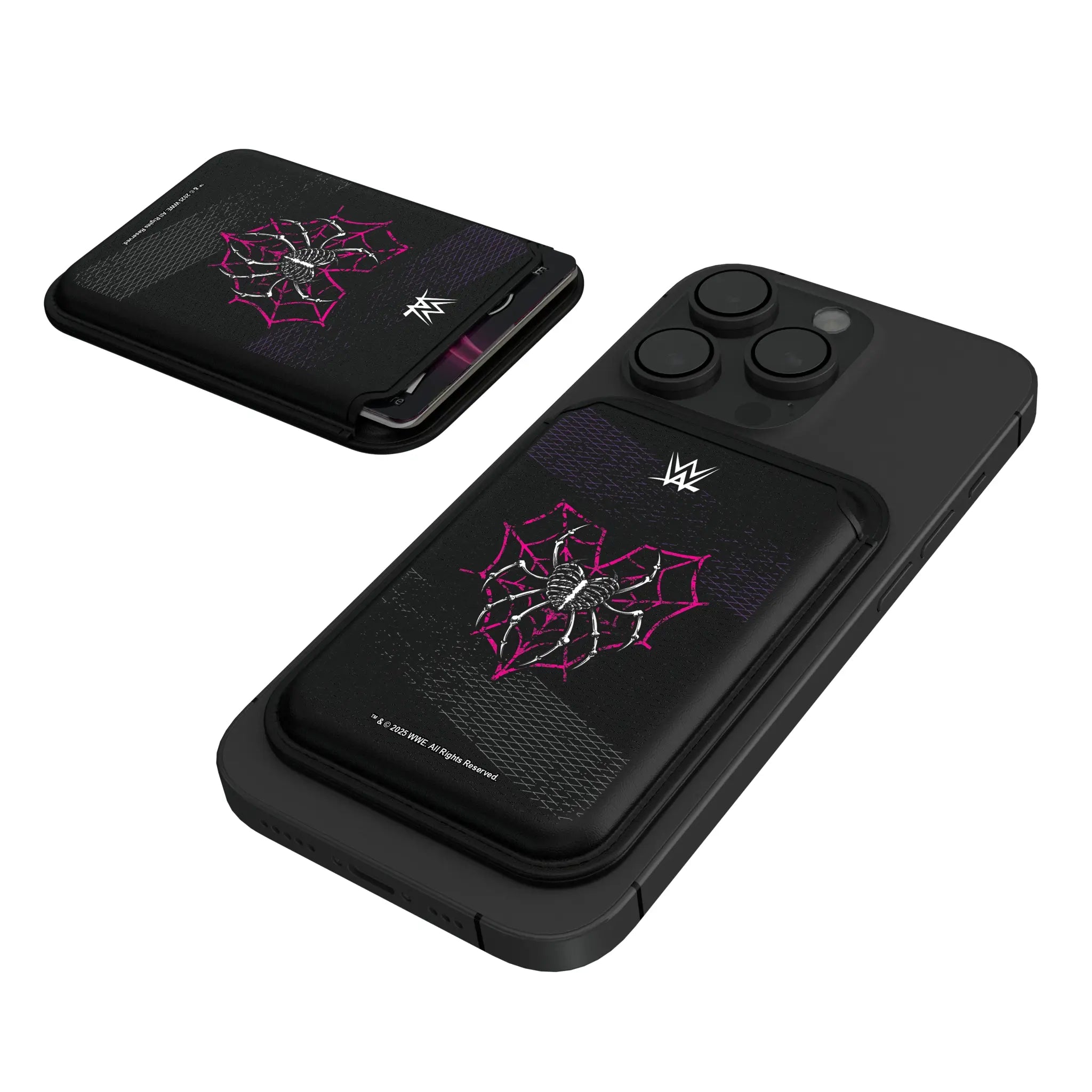 AJ Lee Steel Black Magnetic Credit Card Wallet