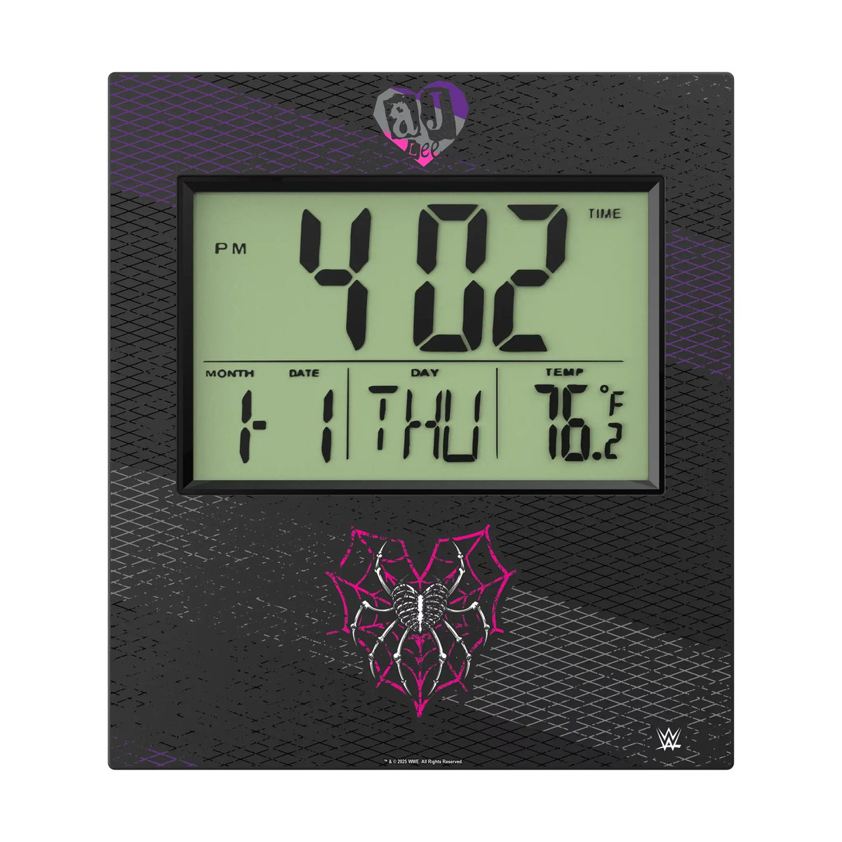 AJ Lee Steel Wall Clock