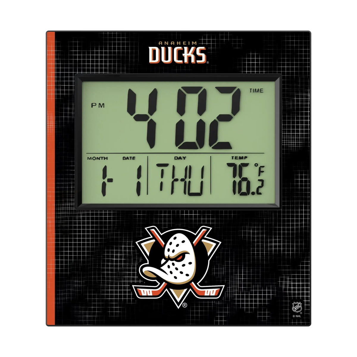 Anaheim Ducks Hatch Wall Clock