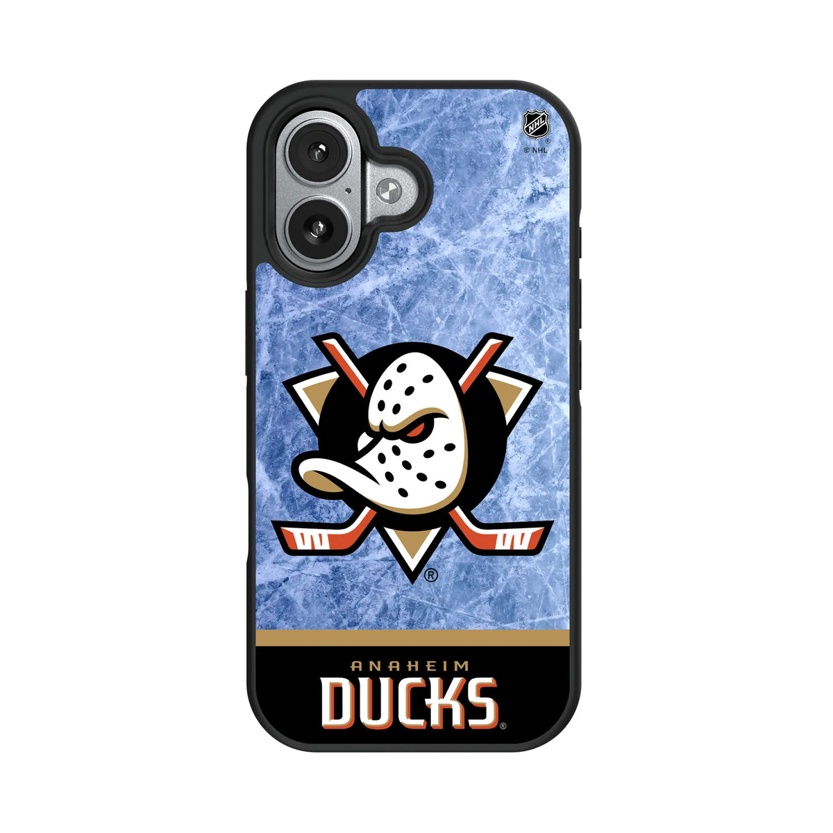 Anaheim Ducks Ice Wordmark iPhone Bump Phone Case for Apple iPhone#Device_iPhone 17
