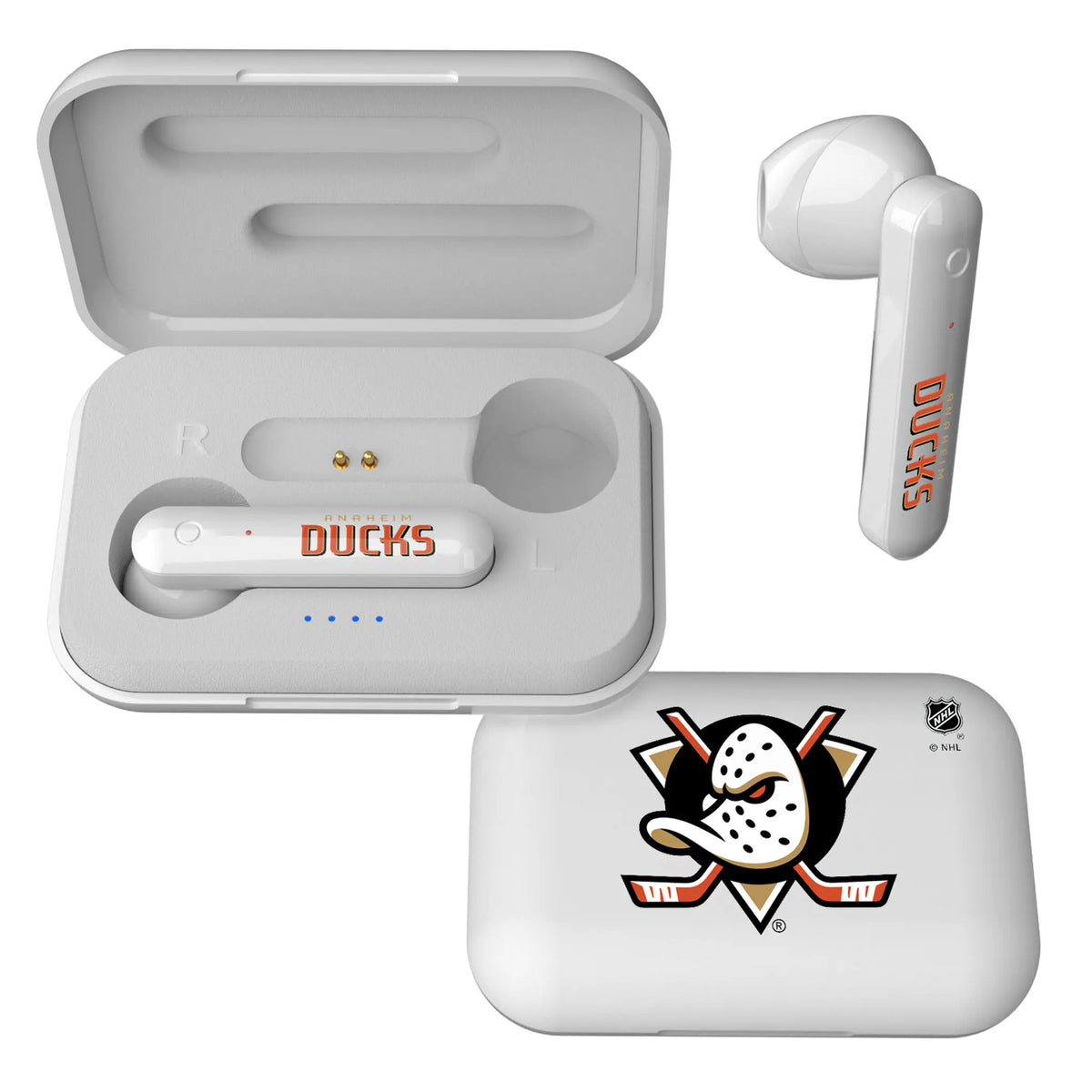 Anaheim Ducks Insignia Wireless TWS Earbuds