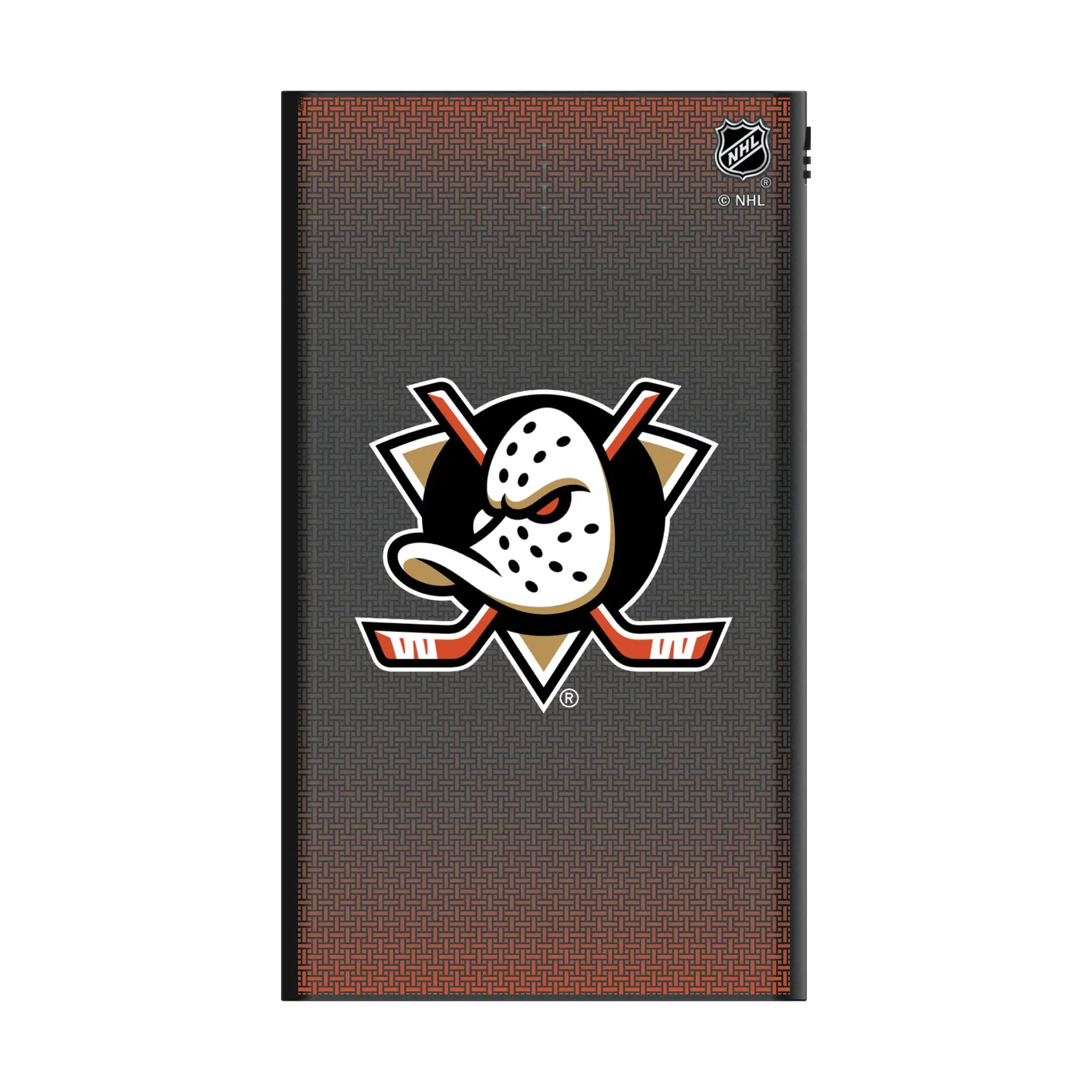 Anaheim Ducks Linen 5000mAh Flat Power Bank