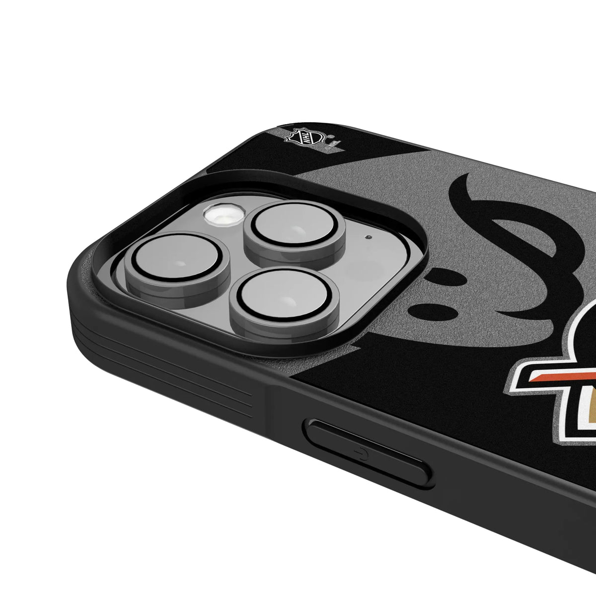 Anaheim Ducks Monocolor Tilt iPhone Bump Phone Case for Apple iPhone - Detail