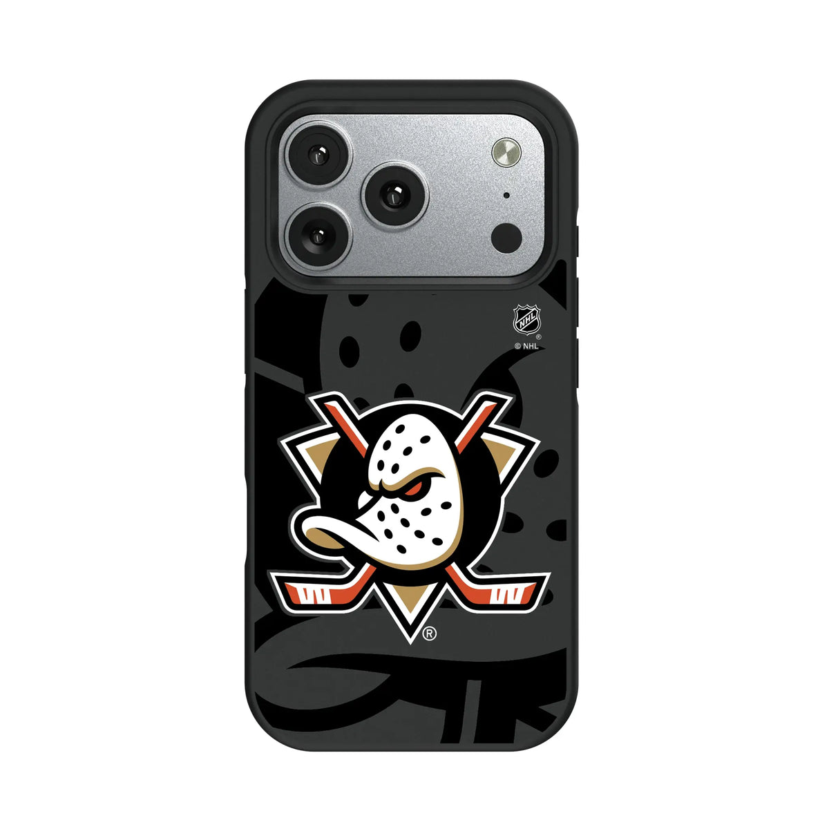 Anaheim Ducks Monocolor Tilt iPhone Bump Phone Case for Apple iPhone#Device_iPhone 17 Pro