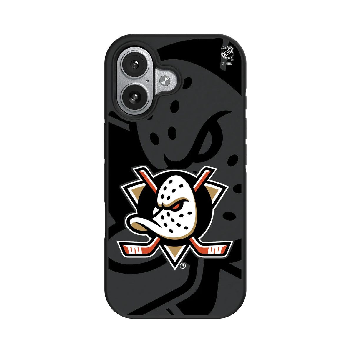 Anaheim Ducks Monocolor Tilt iPhone Bump Phone Case for Apple iPhone#Device_iPhone 17