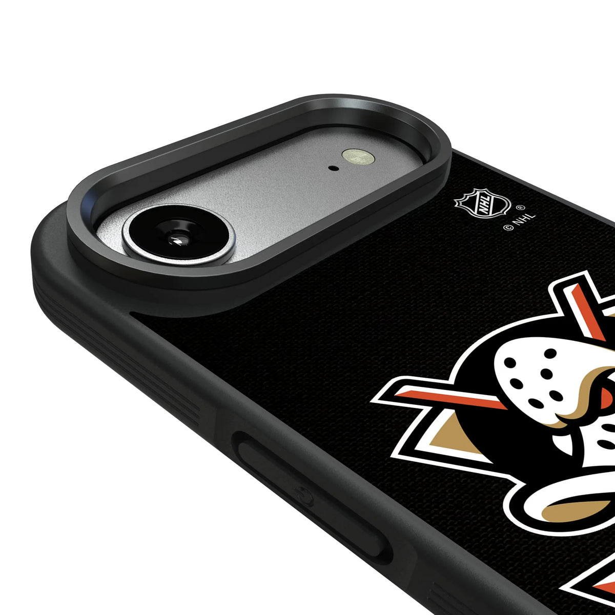 Anaheim Ducks Personalized Stripe iPhone Bump Phone Case for Apple iPhone - Detail#Device_iPhone Air