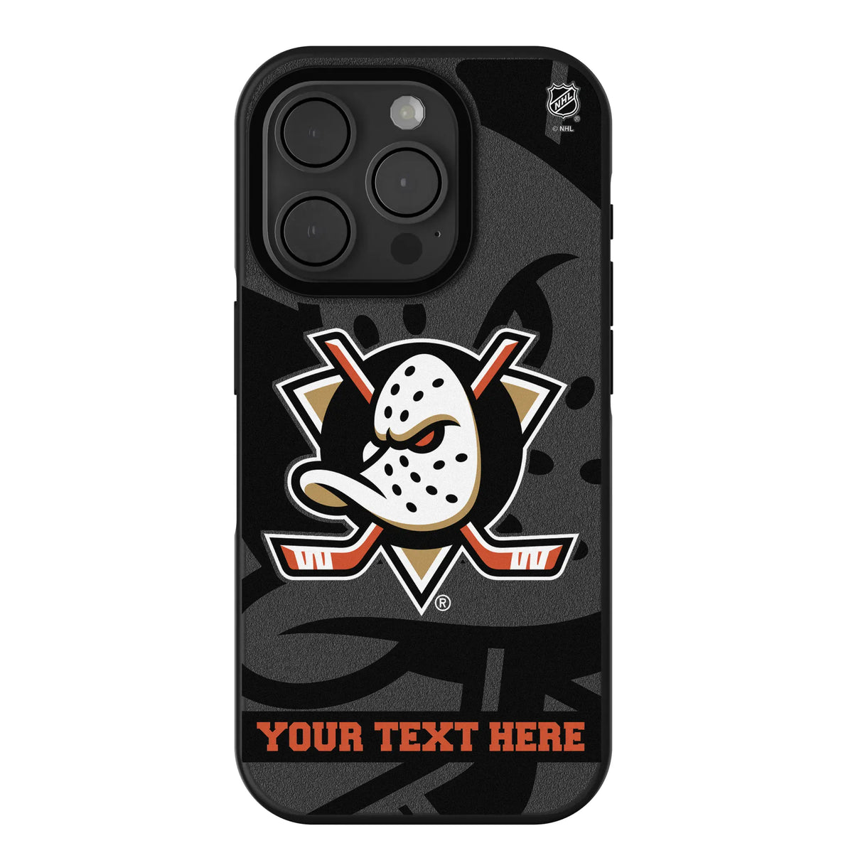Anaheim Ducks Personalized Tilt iPhone Bump Phone Case for Apple iPhone