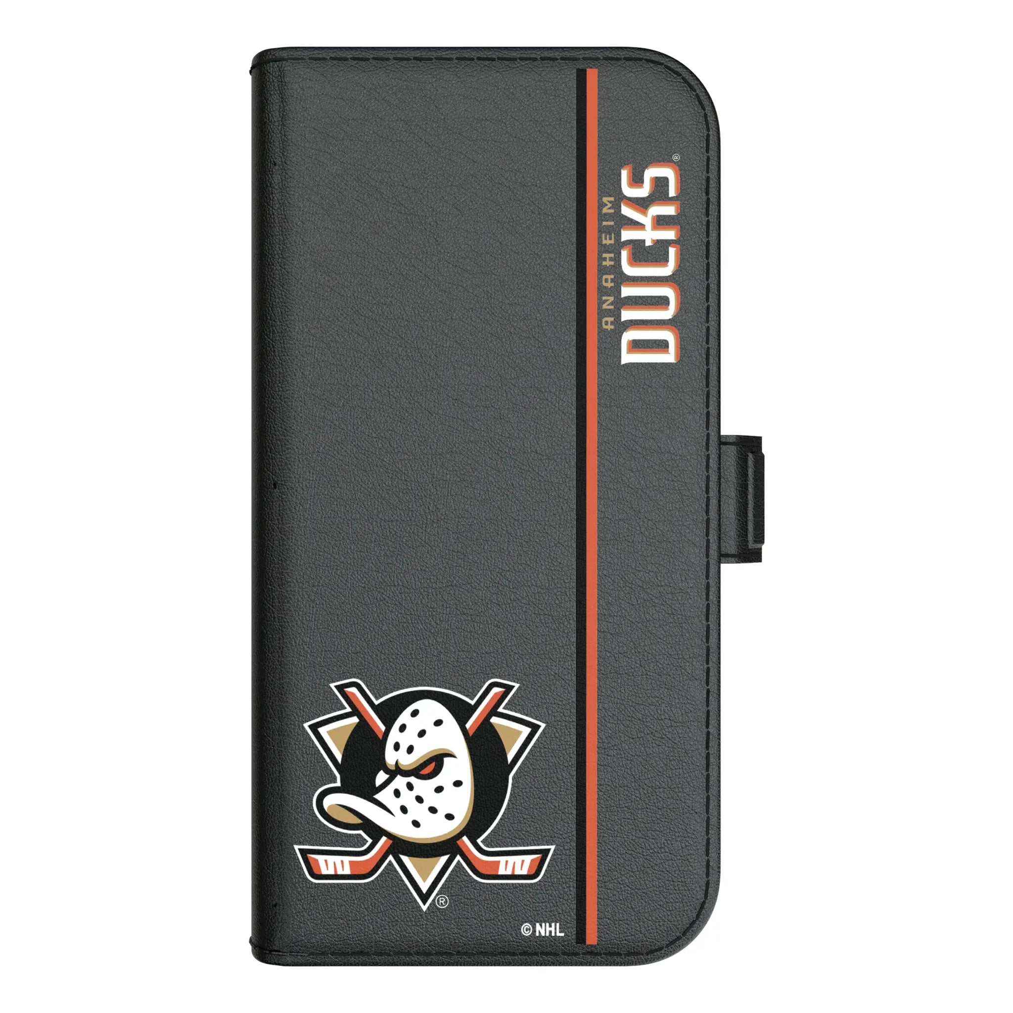 Anaheim Ducks Sidebar iPhone Folio Phone Case for Apple iPhone#Device_iPhone 17 Pro