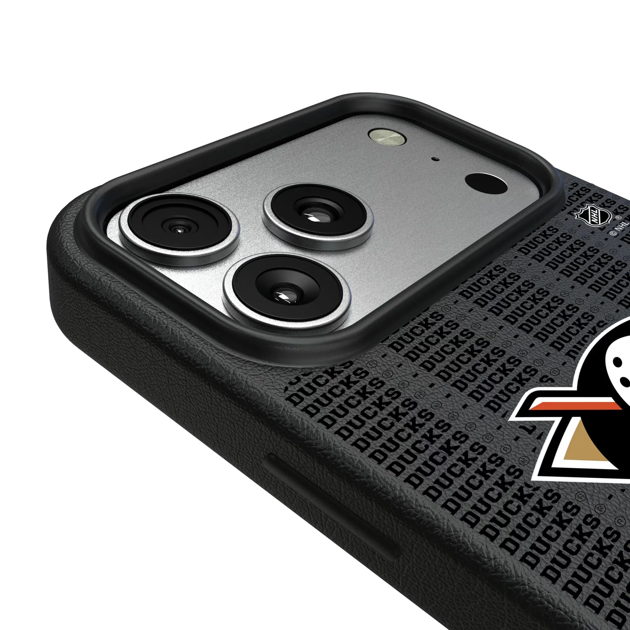 Anaheim Ducks Text Backdrop iPhone MagSafe Compatible Phone Case for Apple iPhone - Detail#Device_iPhone 17 Pro Max