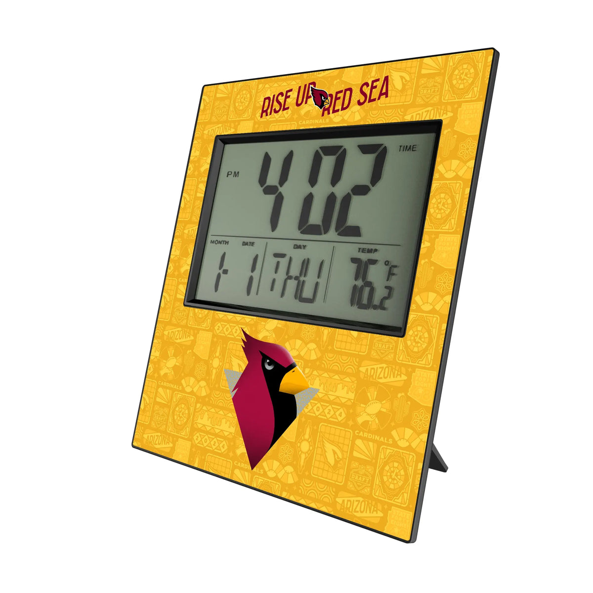 Arizona Cardinals Deco Wall Clock
