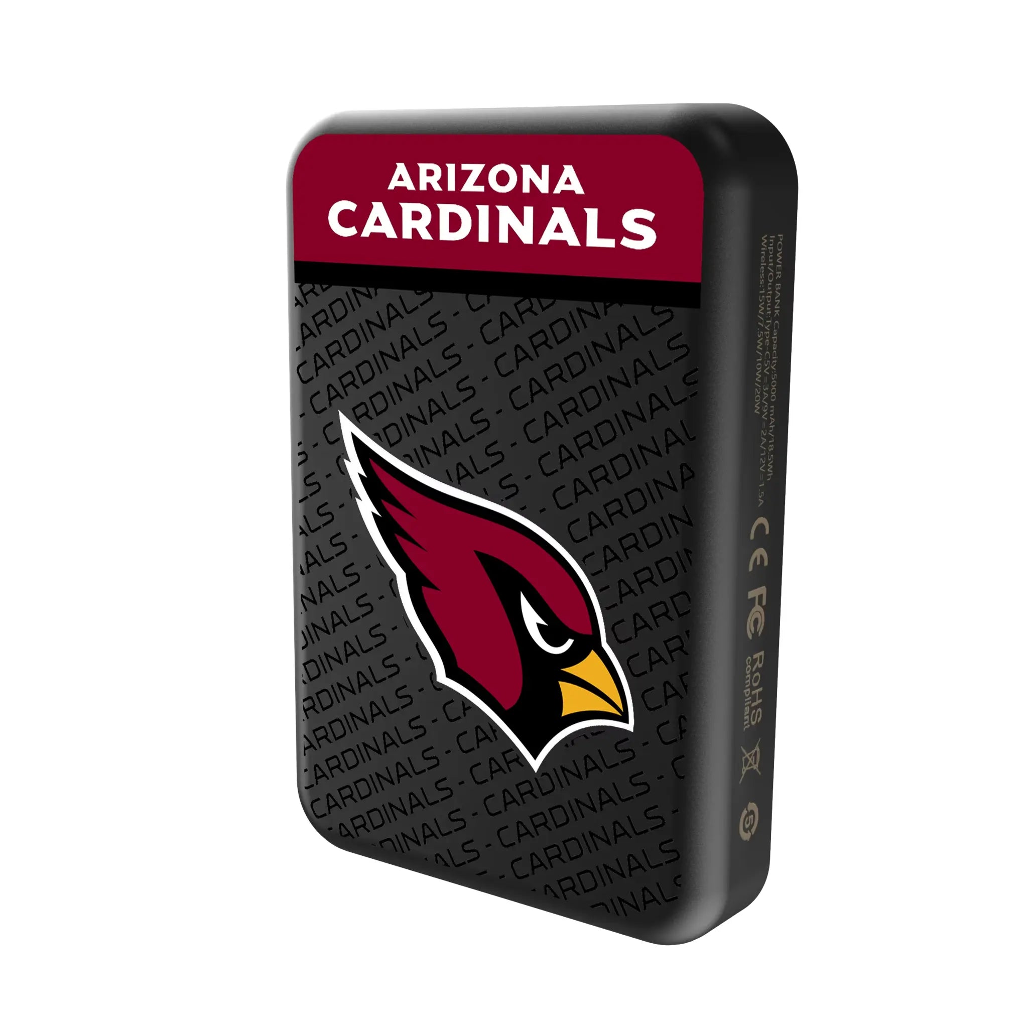 Arizona Cardinals Endzone Plus Wireless Mag Power Bank