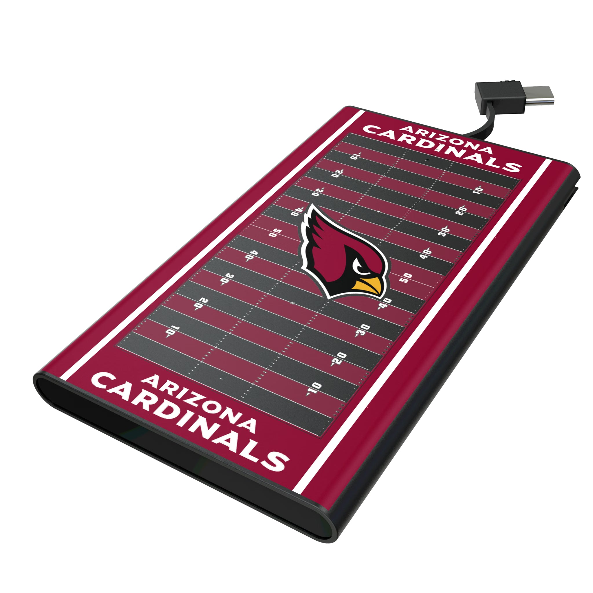 Arizona Cardinals Field 5000mAh Flat Powerbank