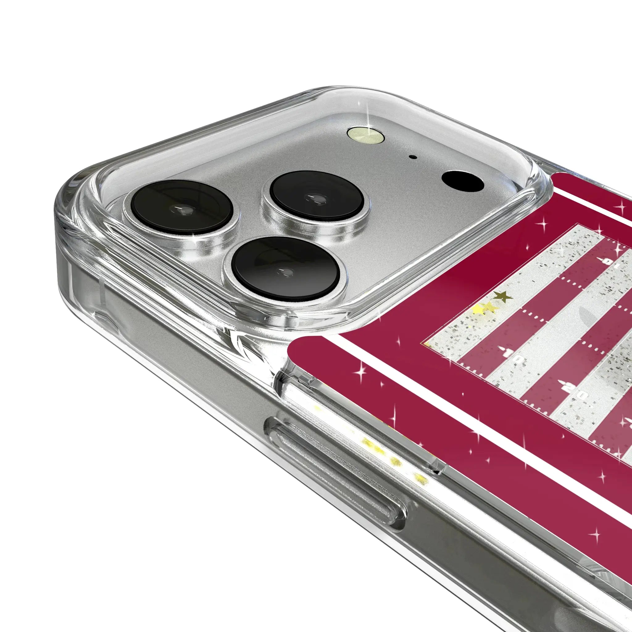 Arizona Cardinals Field iPhone Glitter Phone Case for Apple iPhone - Detail