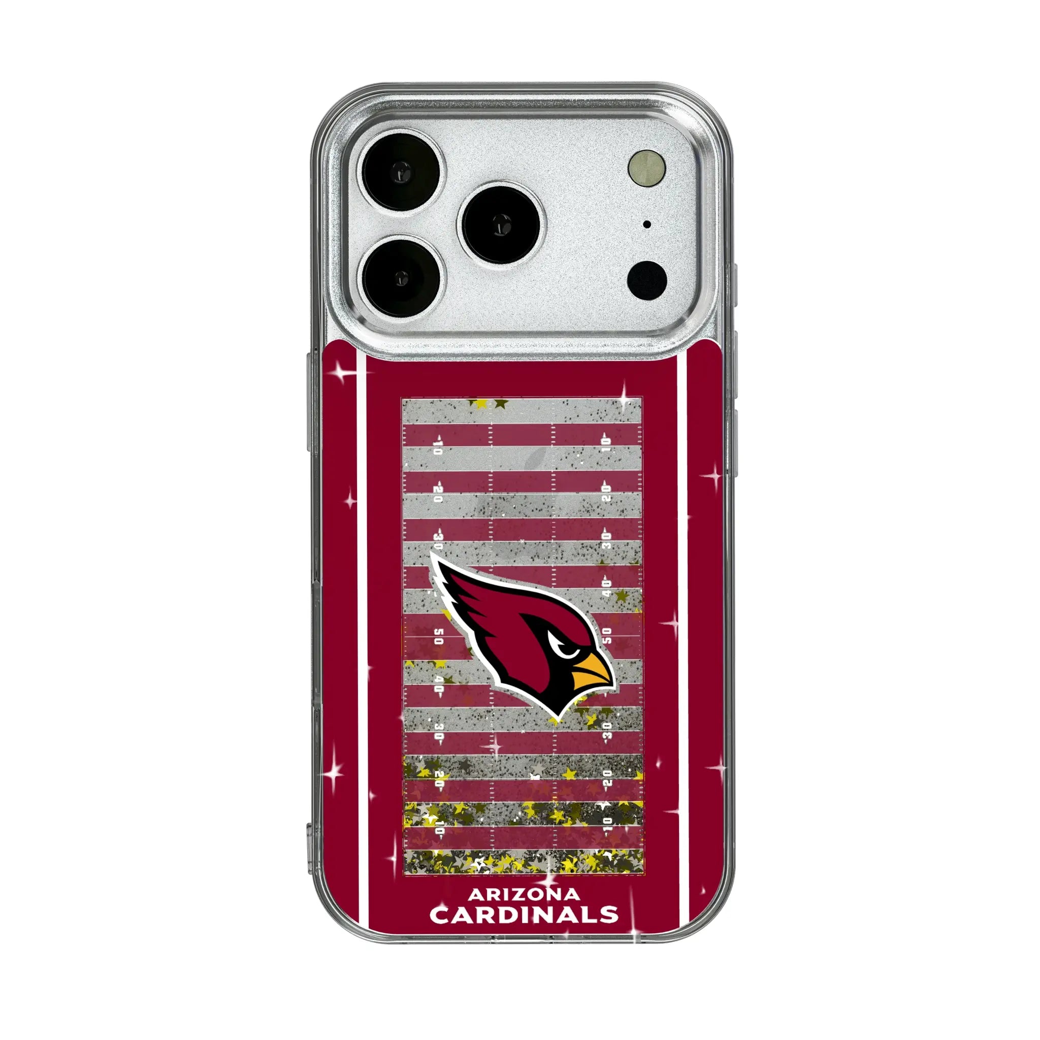 Arizona Cardinals Field iPhone Glitter Phone Case for Apple iPhone