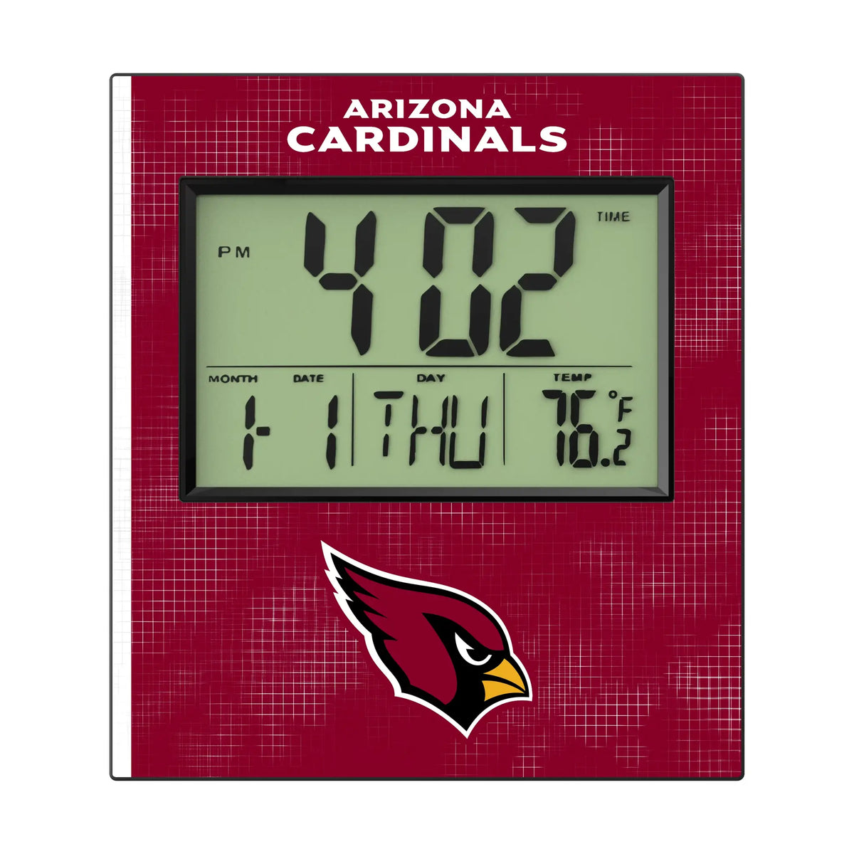 Arizona Cardinals Hatch Wall Clock