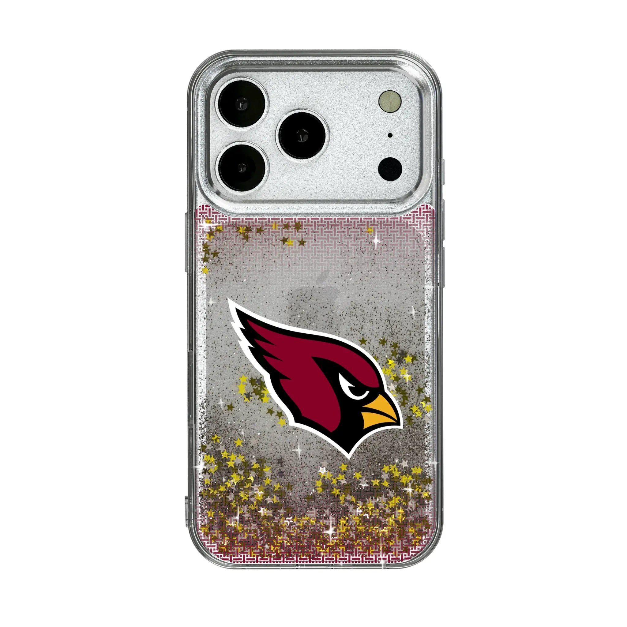 Arizona Cardinals Linen iPhone Glitter Phone Case for Apple iPhone