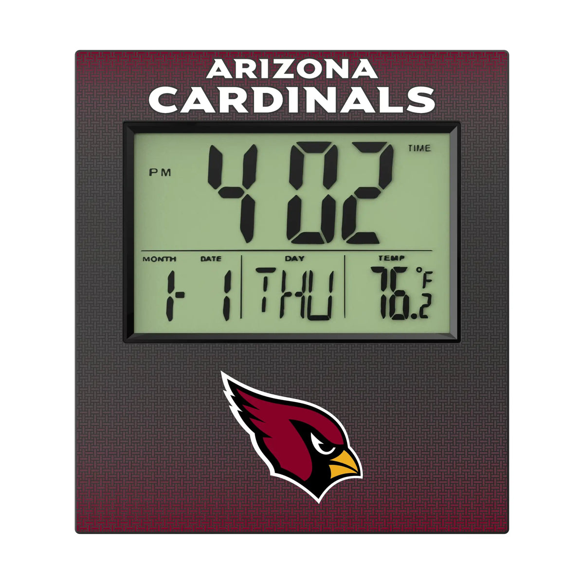 Arizona Cardinals Linen Wall Clock