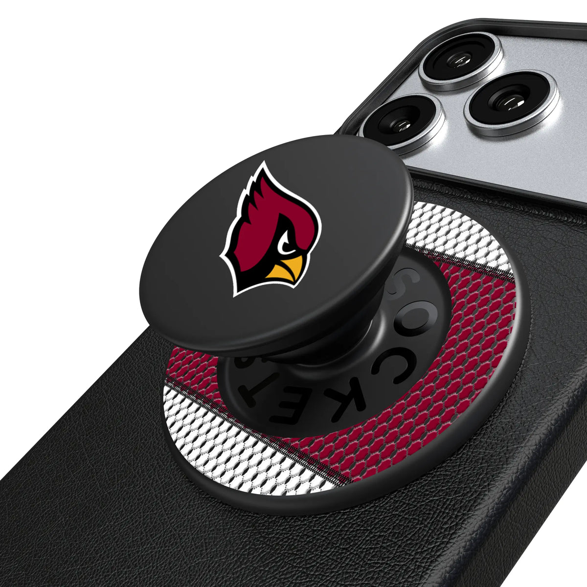 Arizona Cardinals Mesh Popsockets Round Magnetic