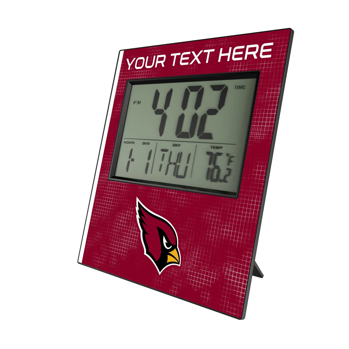 Arizona Cardinals Personalized Hatch Wall Clock