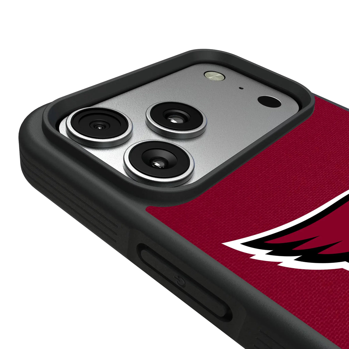 Arizona Cardinals Personalized Stripe iPhone Bump Phone Case for Apple iPhone - Detail#Device_iPhone 17 Pro Max