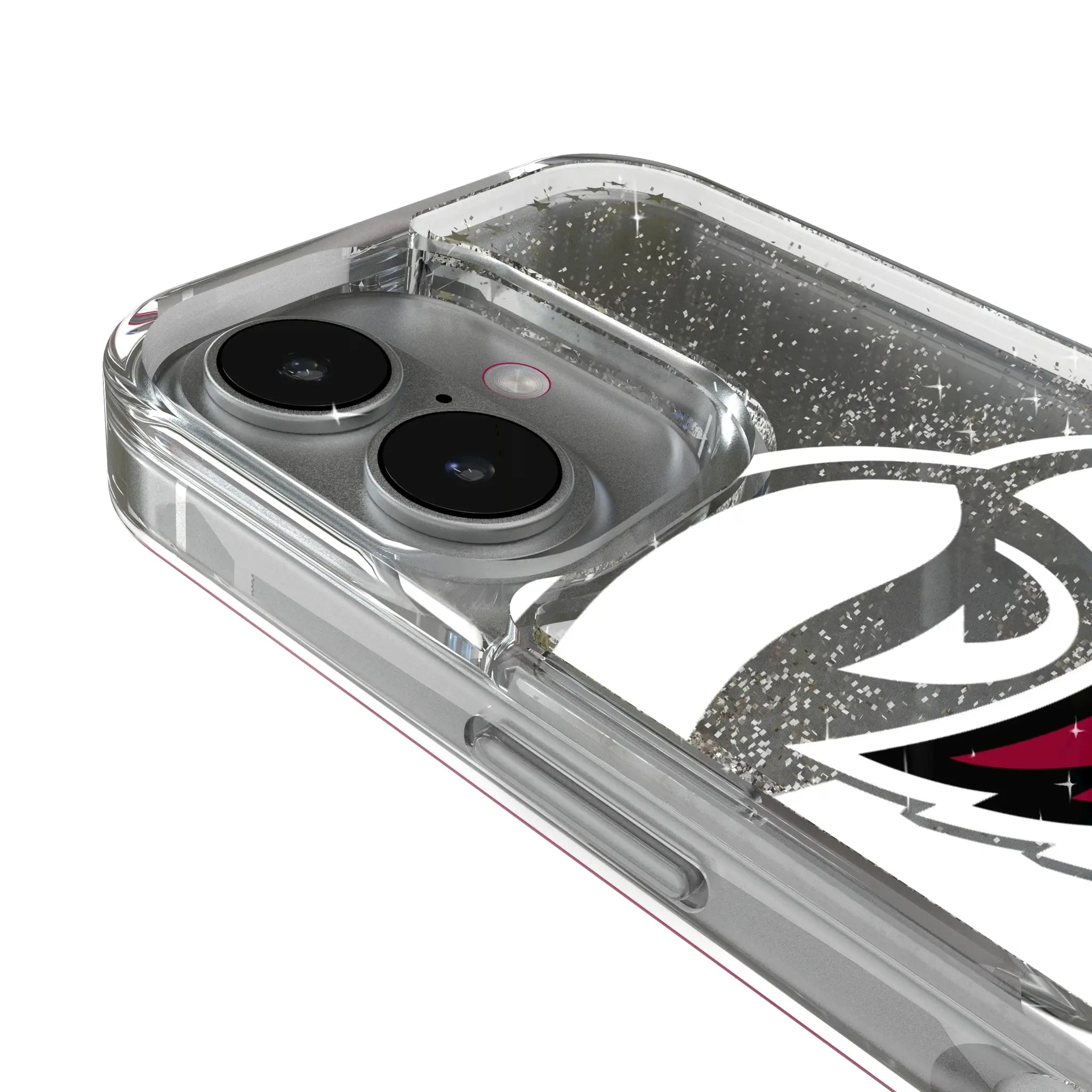 Arizona Cardinals Personalized Tilt iPhone Glitter Phone Case for Apple iPhone - Detail