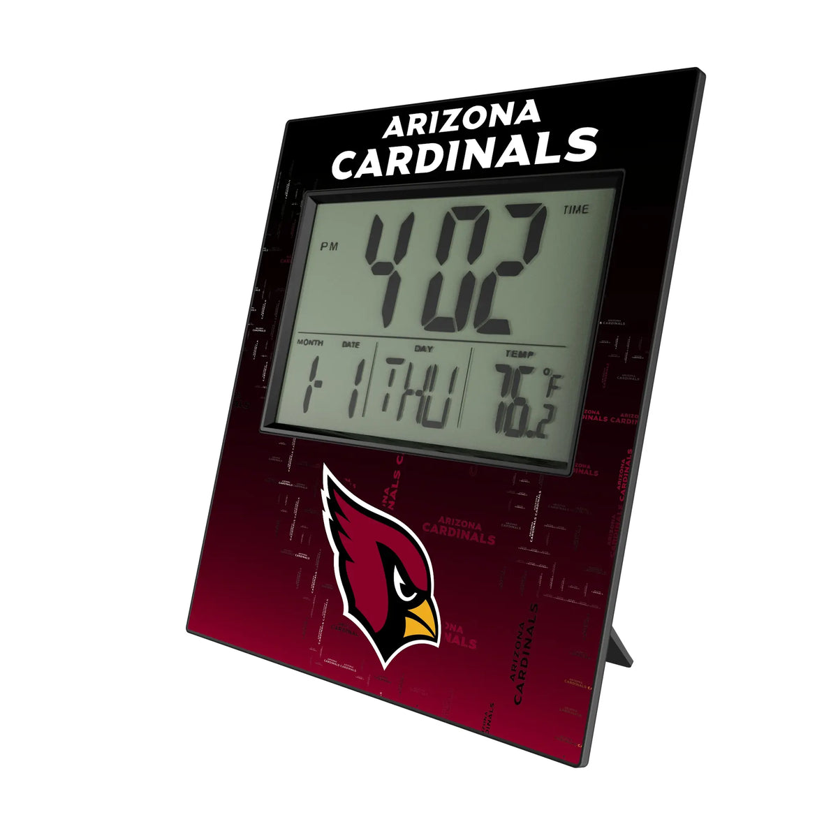 Arizona Cardinals Quadtile Wall Clock