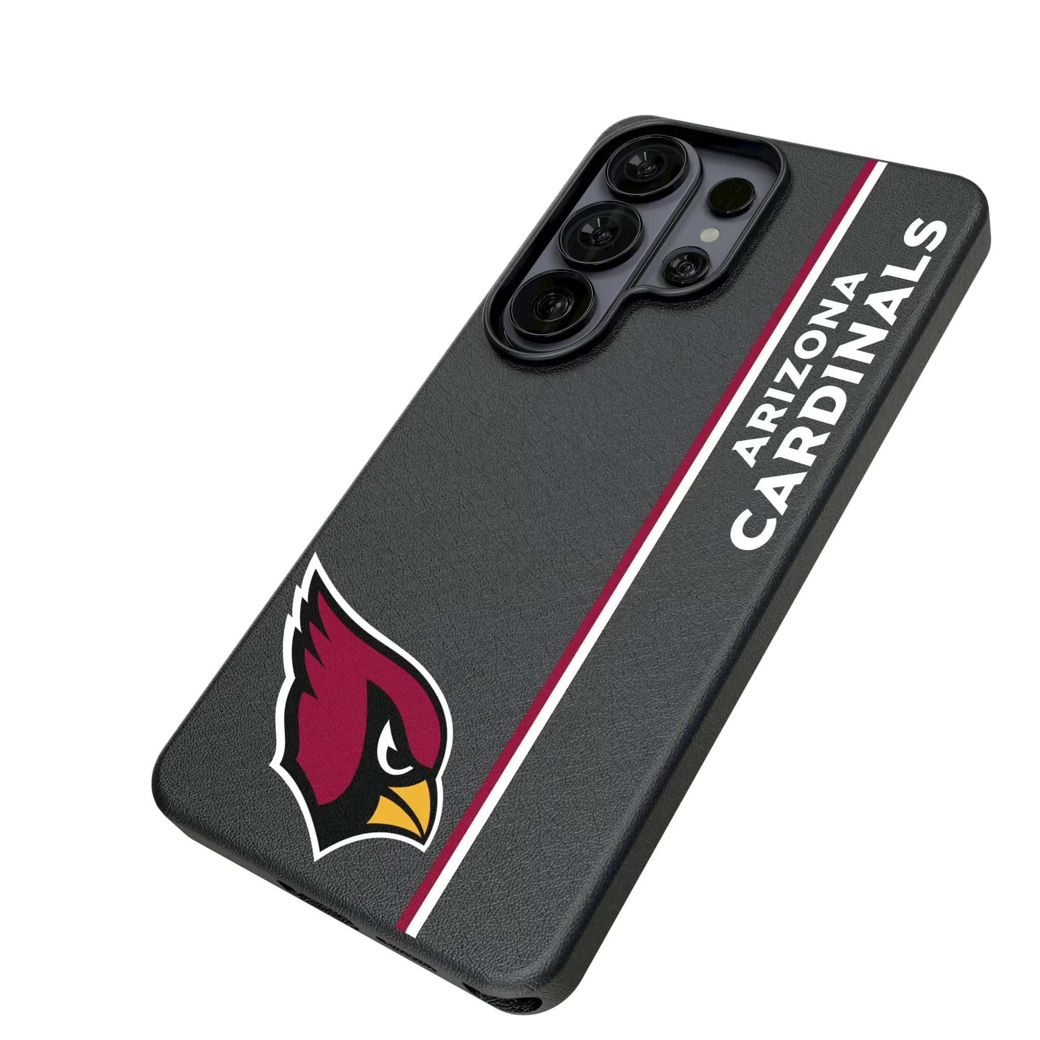 Arizona Cardinals Sidebar Galaxy MagSafe Compatible Phone Case for Samsung Galaxy - Isometric View#Device_Galaxy S26 Ultra
