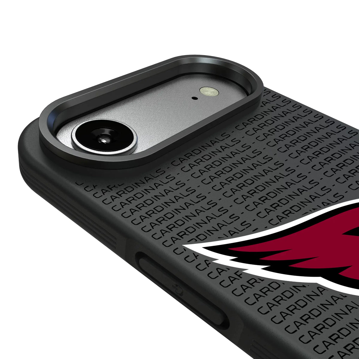 Arizona Cardinals Text Backdrop iPhone Bump Phone Case for Apple iPhone - Detail#Device_iPhone Air