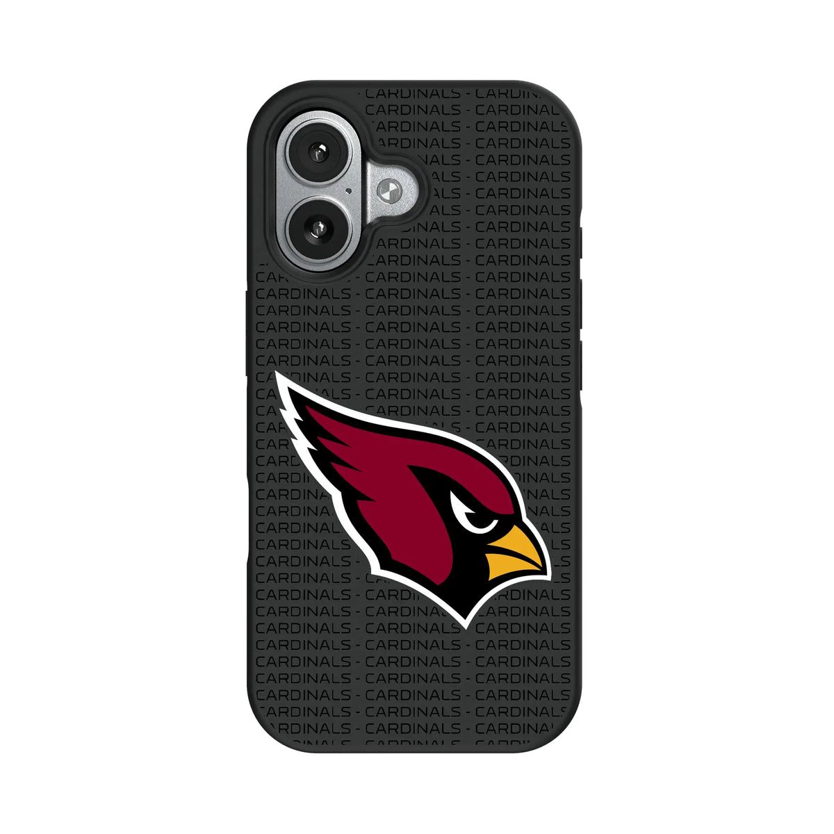 Arizona Cardinals Text Backdrop iPhone Bump Phone Case for Apple iPhone#Device_iPhone 17