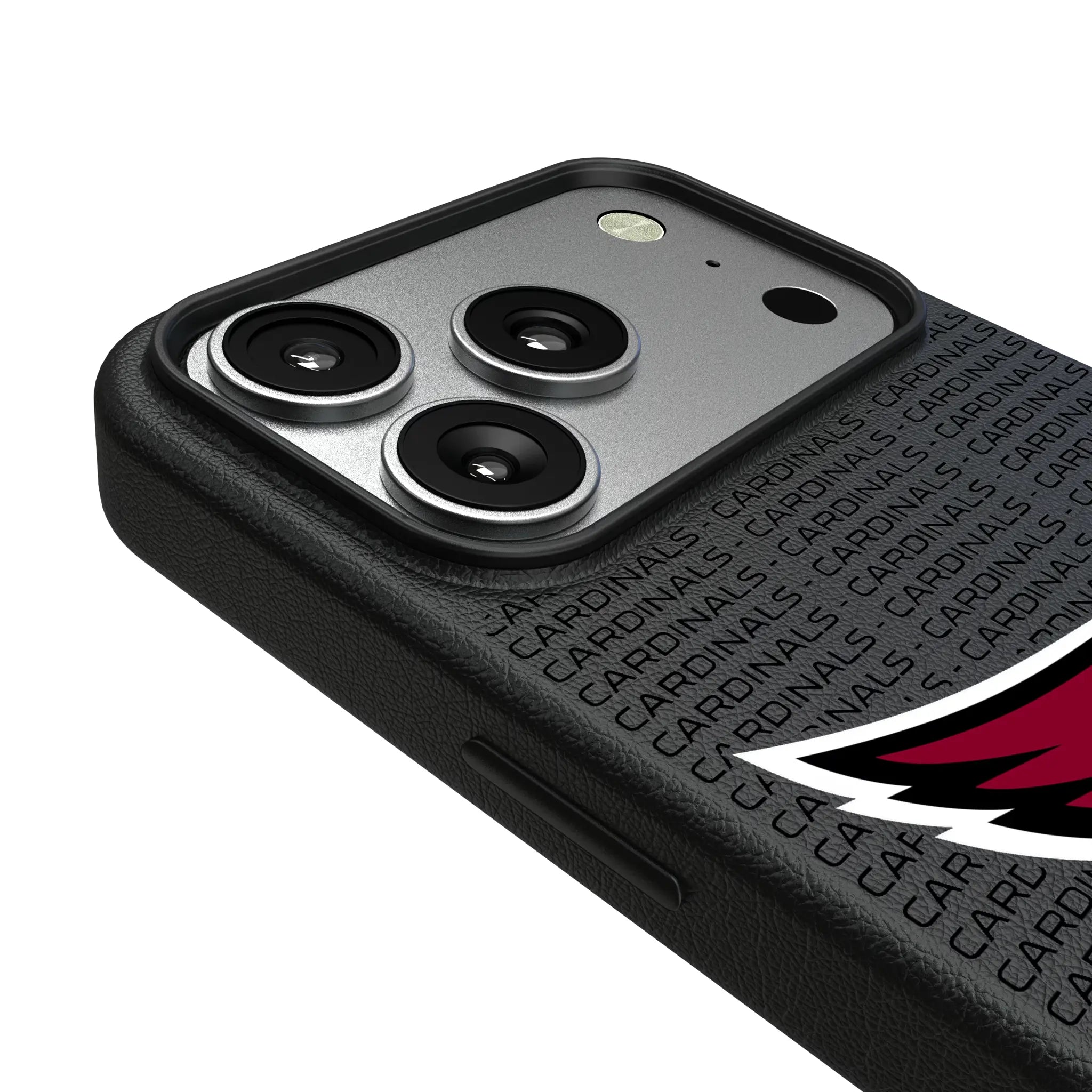 Arizona Cardinals Text Backdrop iPhone MagSafe Compatible Phone Case for Apple iPhone - Detail#Device_iPhone 17 Pro